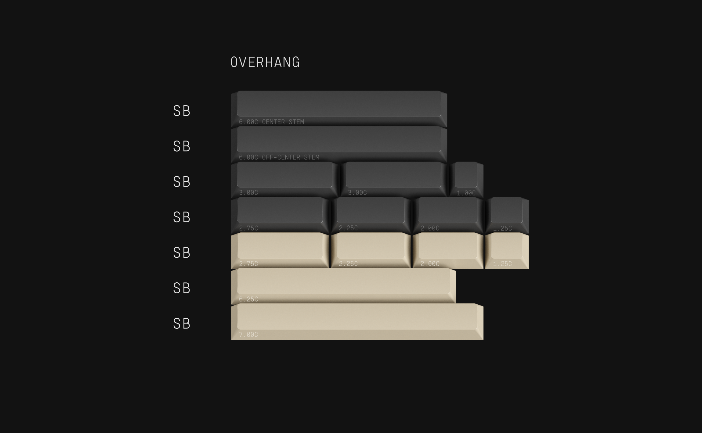 (In Stock) GMK Boulder Keyset