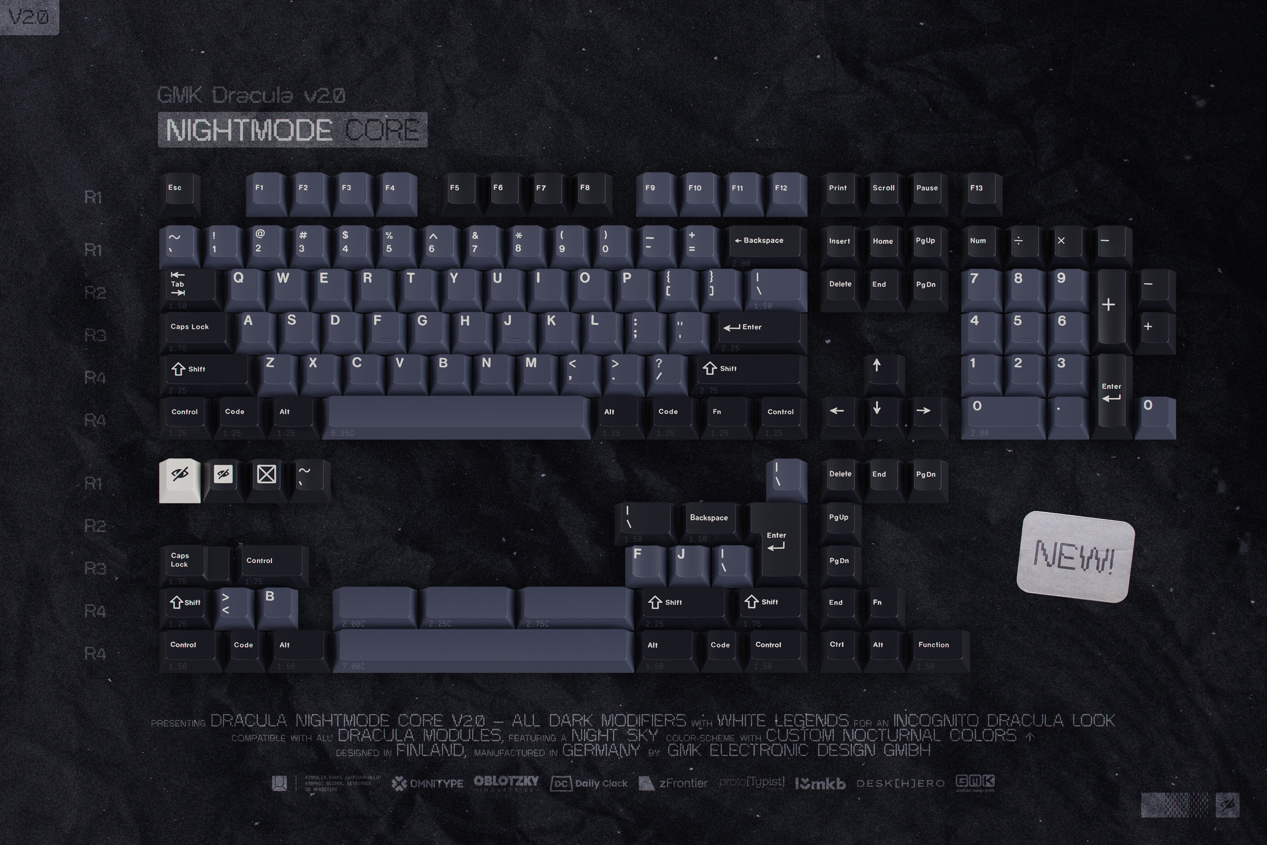 (Group Buy) GMK Dracula V2