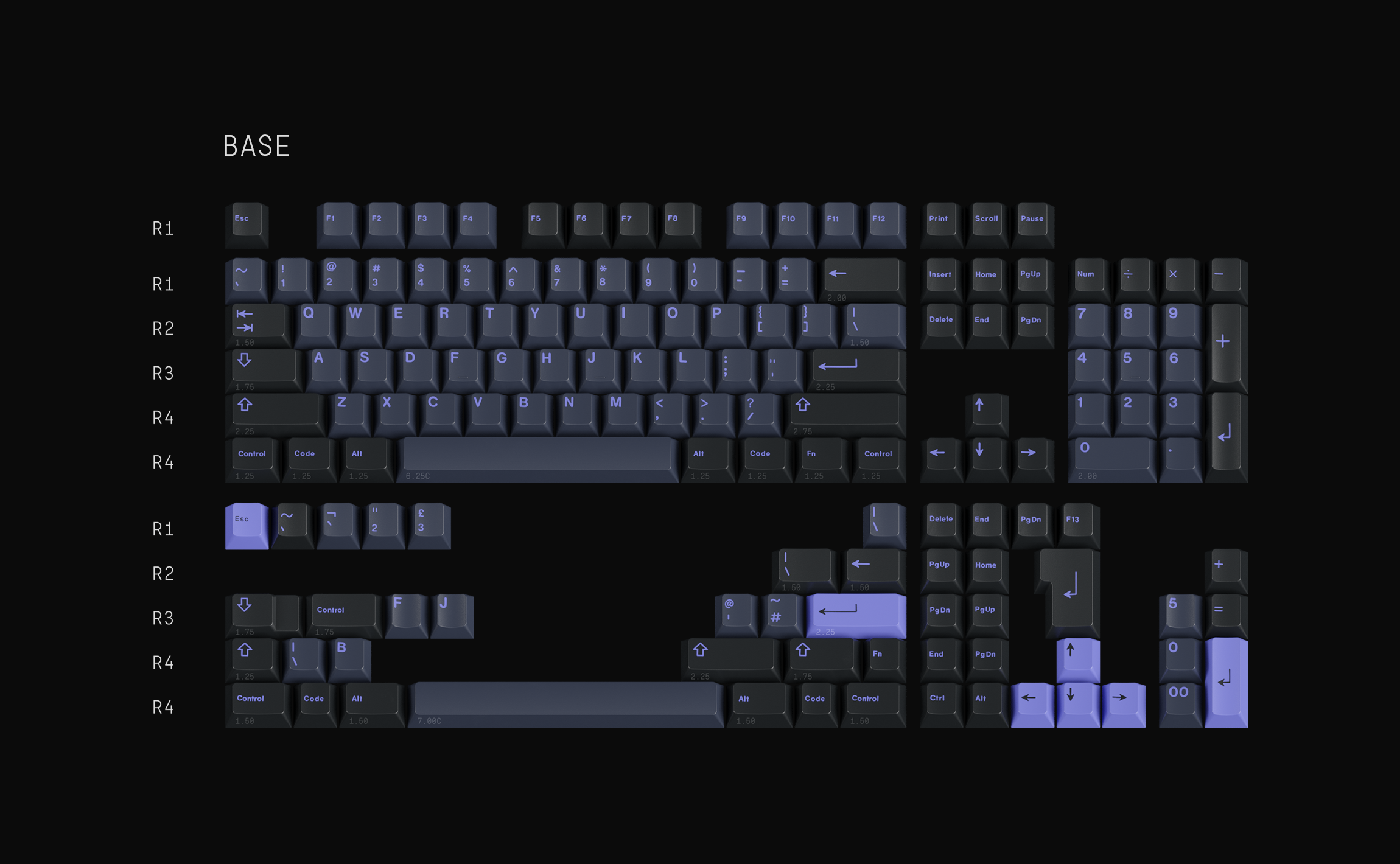 (Pre-Order) GMK Nightshade