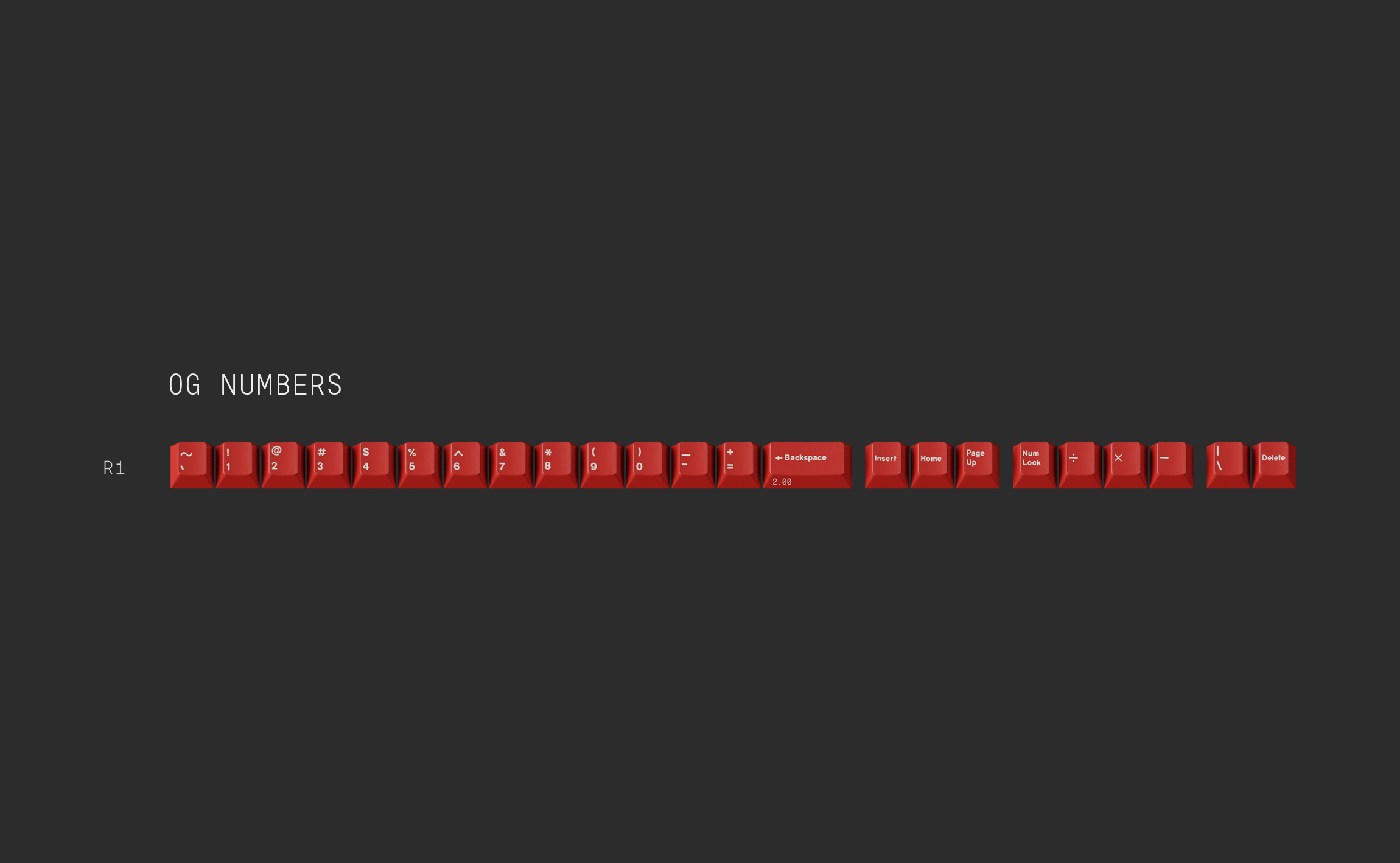 (Pre-Order) GMK Red Alert