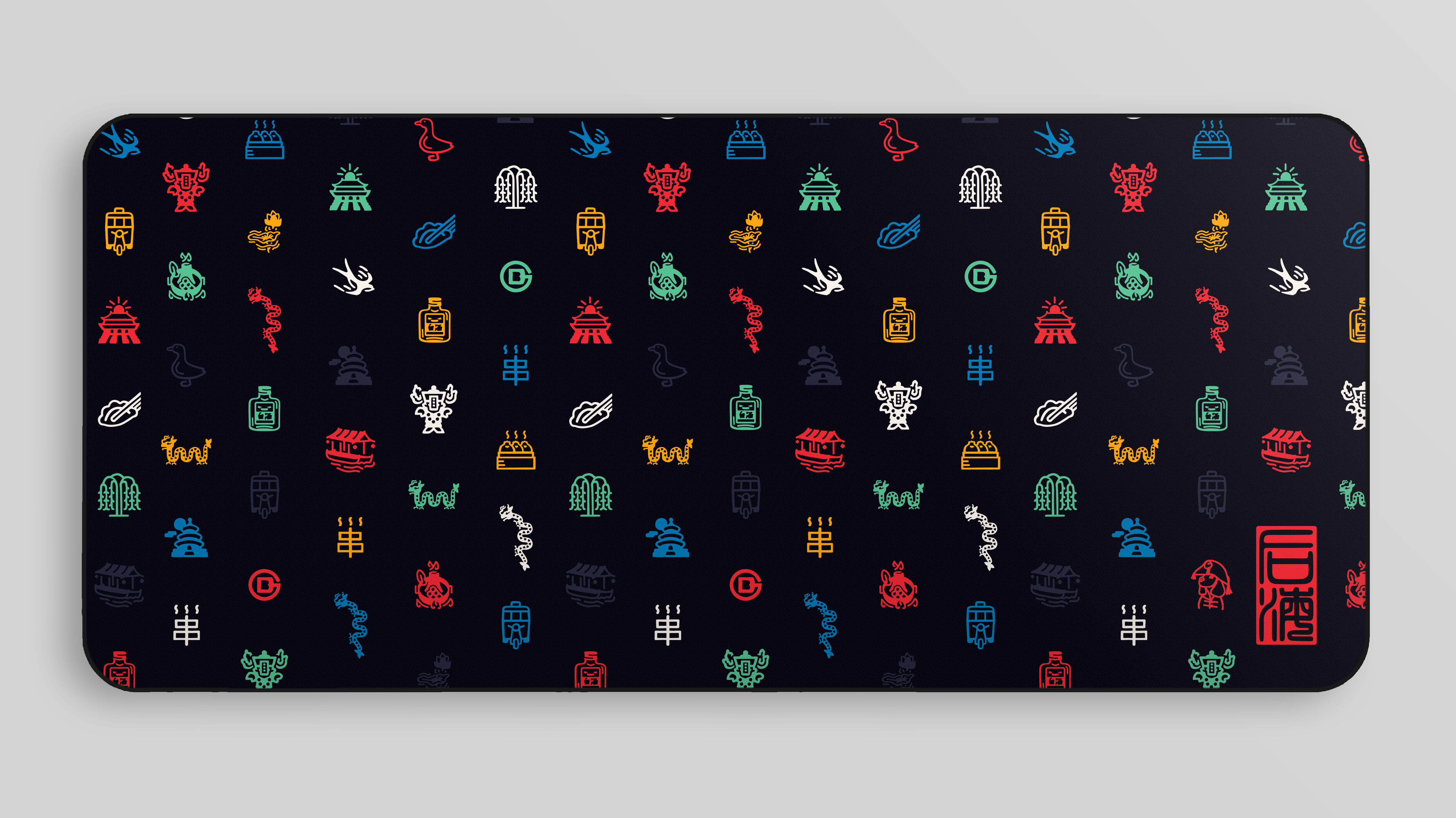 (In Stock) GMK Houhai Deskmats