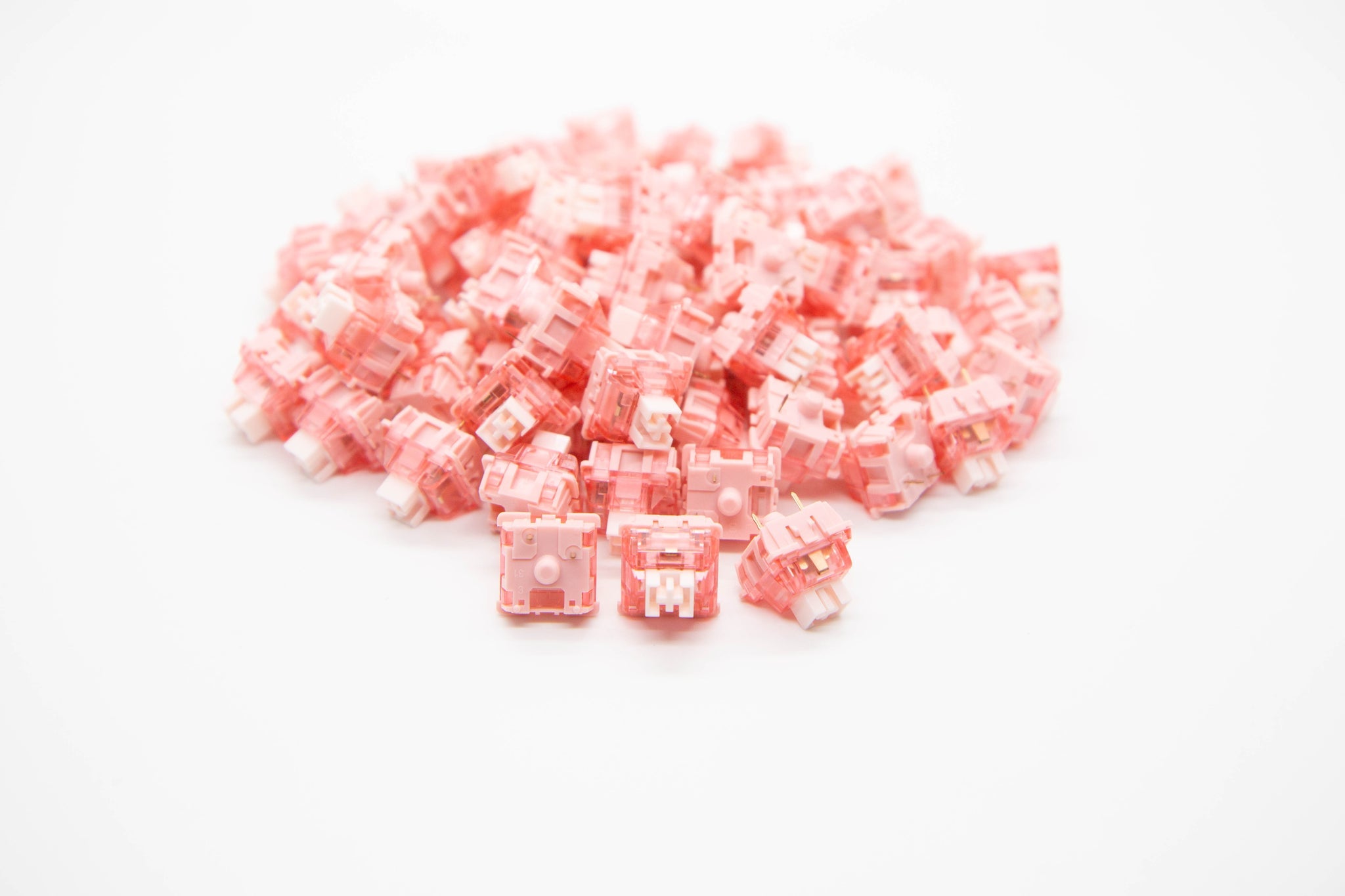 (In Stock) Huano Strawberry Jelly v2 Switches (10 Pack)