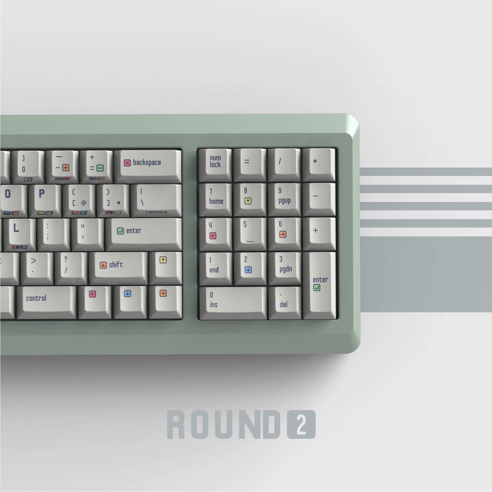 (In Stock) Hammer X Buger CRP C64 R2 Keycaps