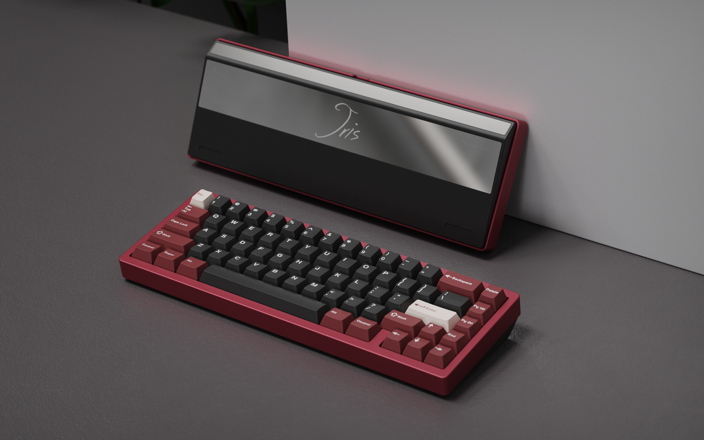 
                  
                    (Group Buy) Jris65 Keyboard Kit - Maroon & Black
                  
                
