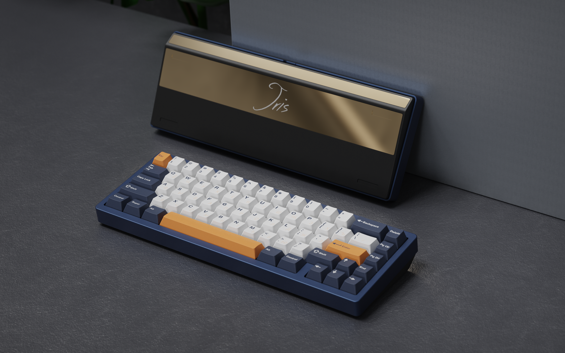 Jris65 自作キーボード スタビライザー付き Jris65 自作キーボード スタビライザー付き
