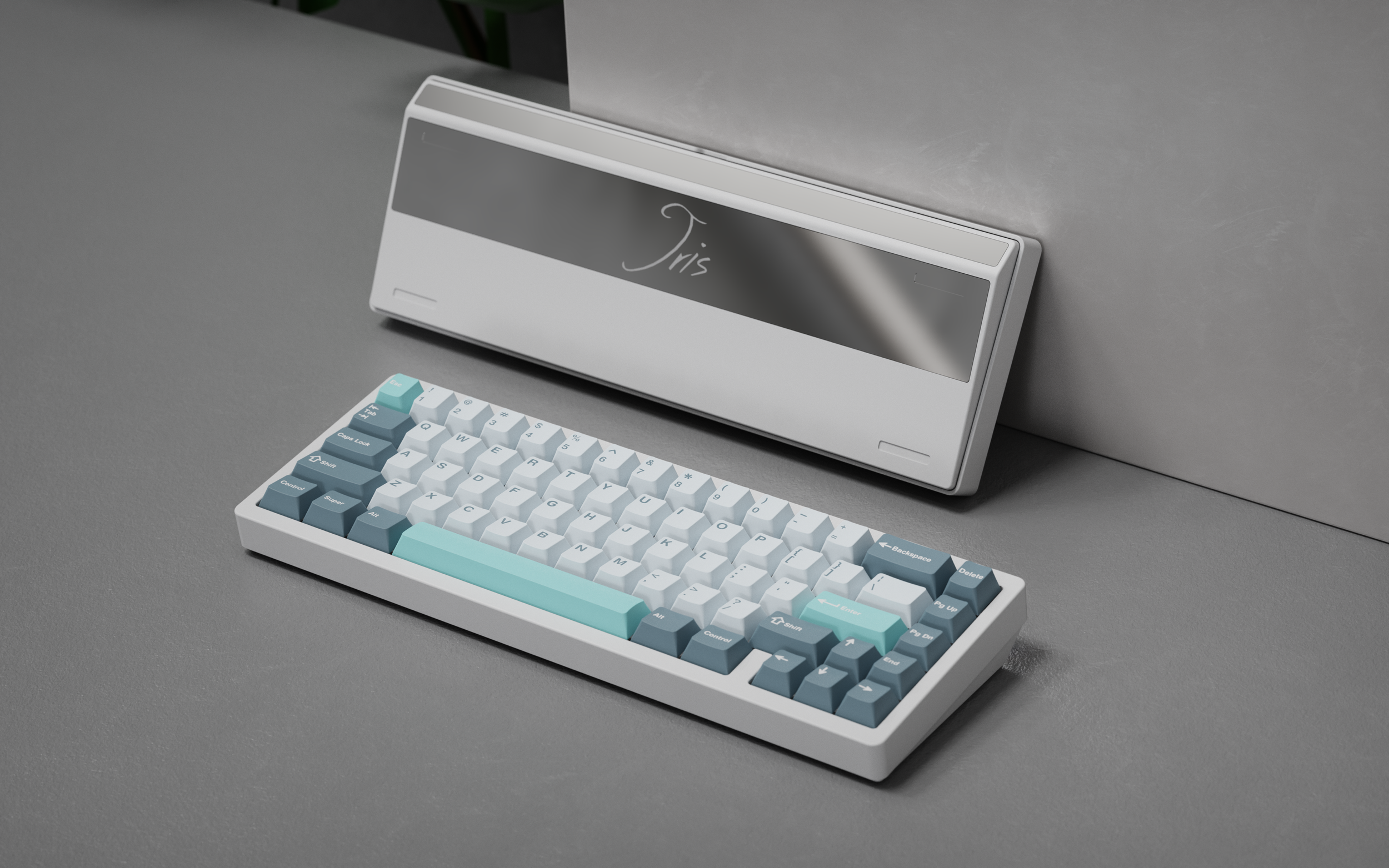 (Group Buy) Jris65 Keyboard Kit - E-White