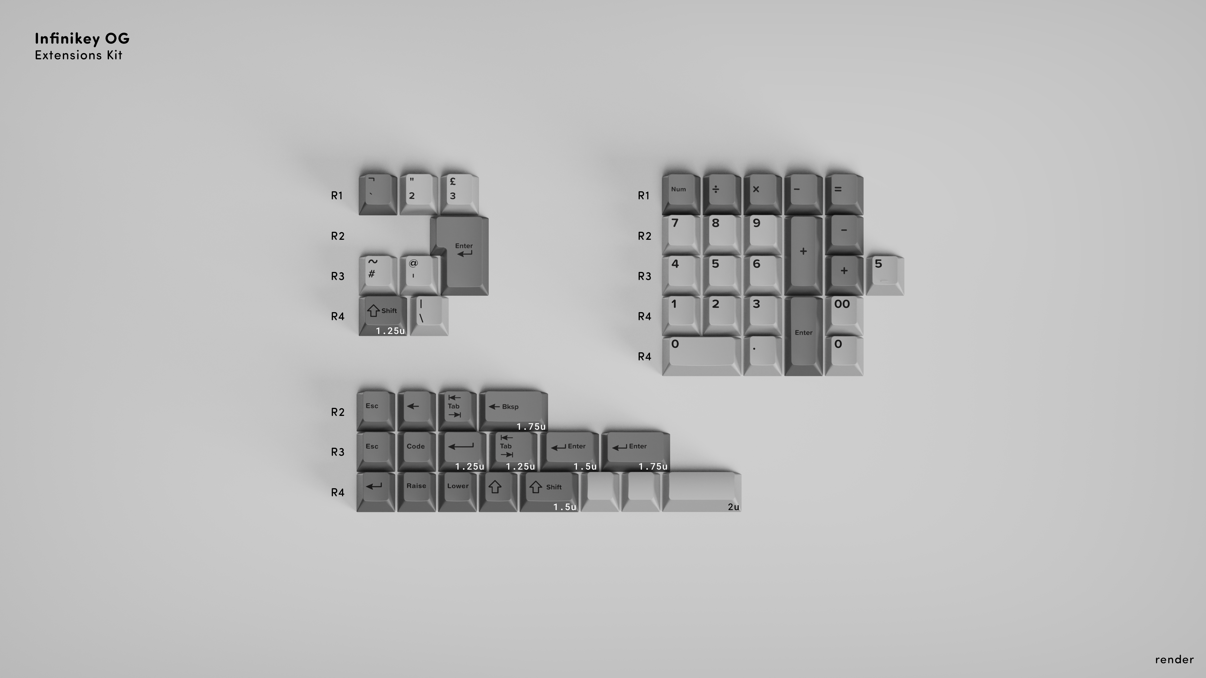 (In Stock) Infinikey OG Extras