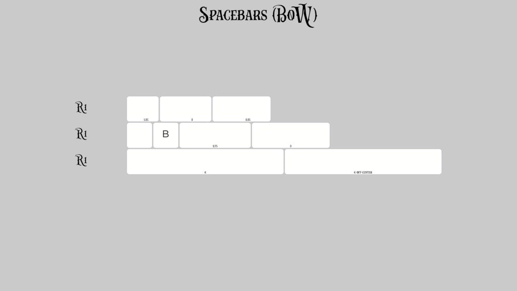 (Group Buy) KAT Monochrome Spacebars Kits