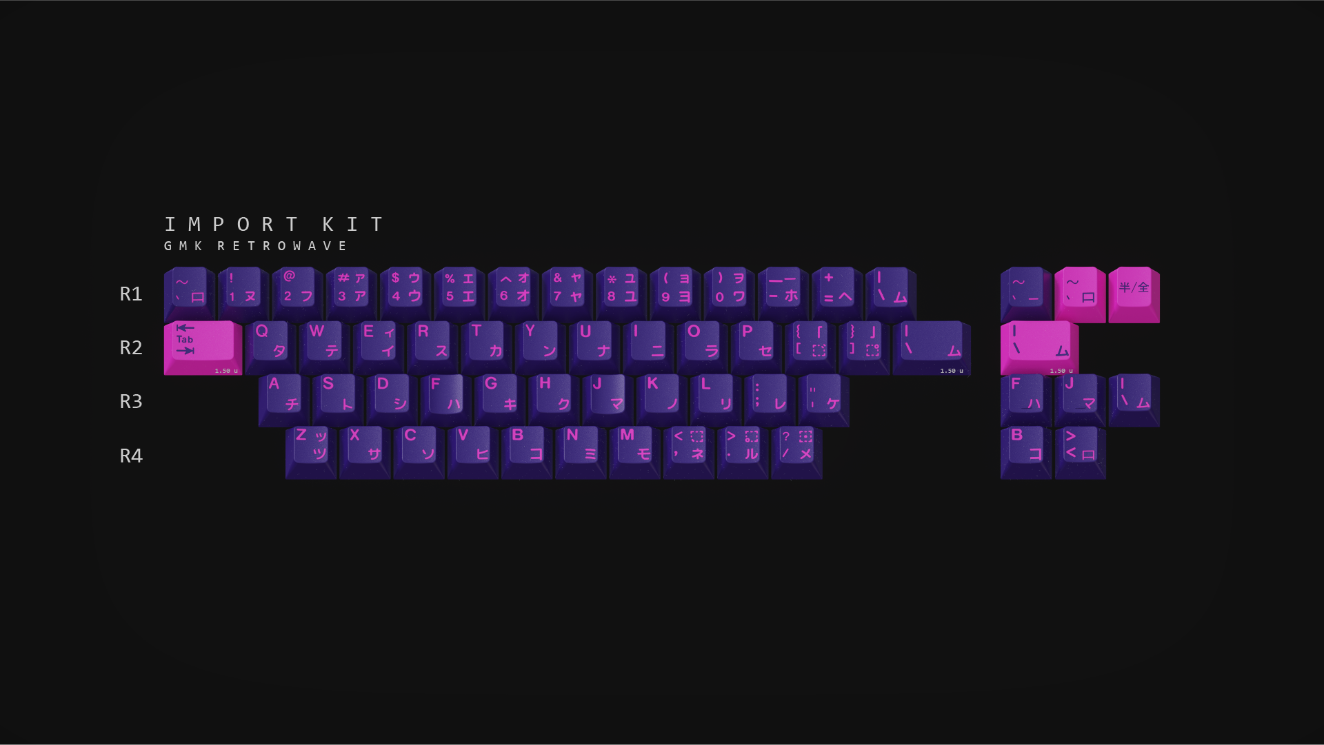 (Pre-Order) GMK Retrowave