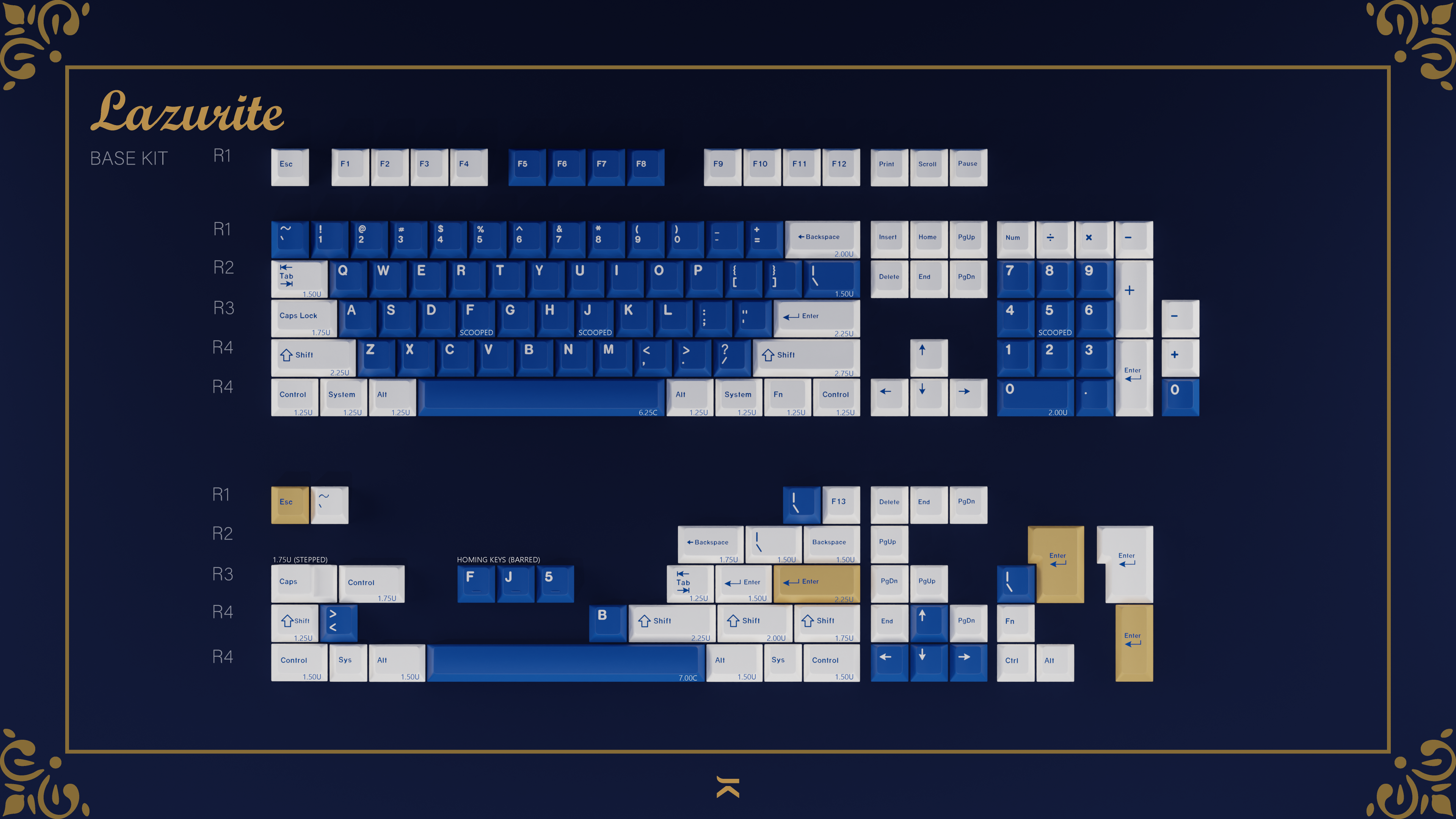 (Group Buy) GMK Lazurite