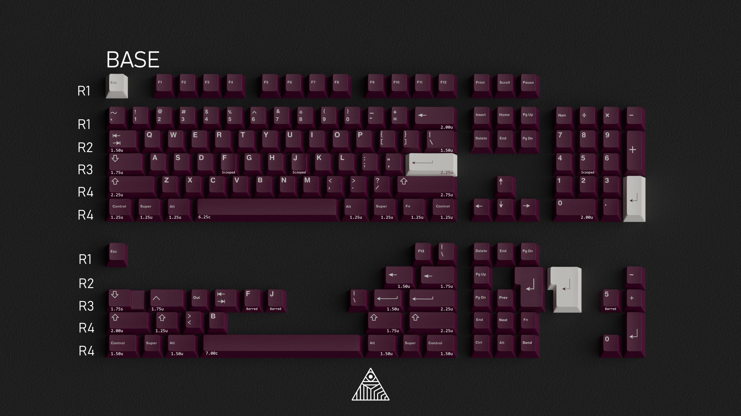 (Group Buy) GMK Maroon