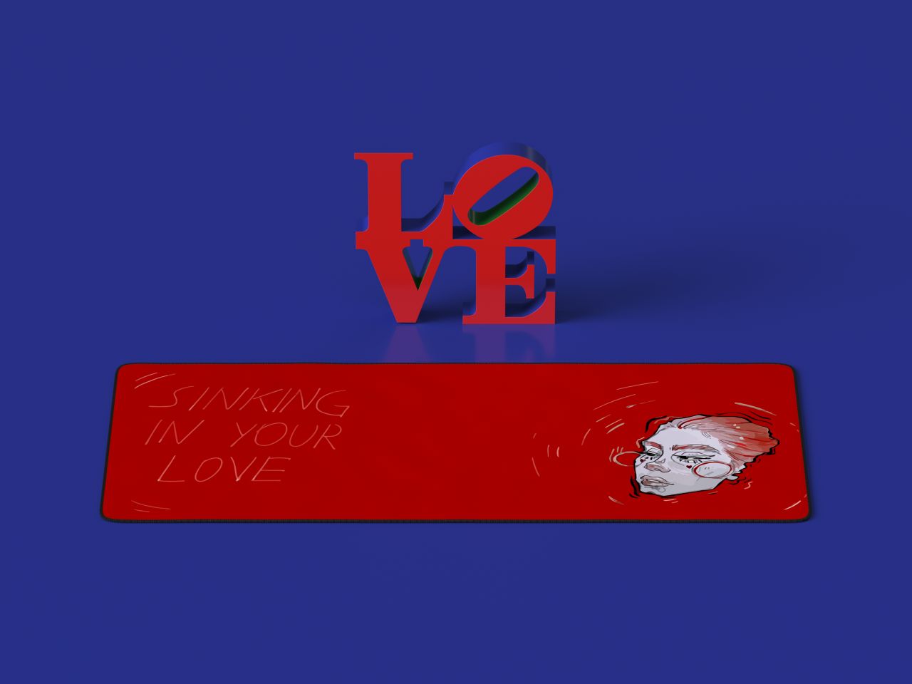 (Group Buy) Love Collection Deskmats