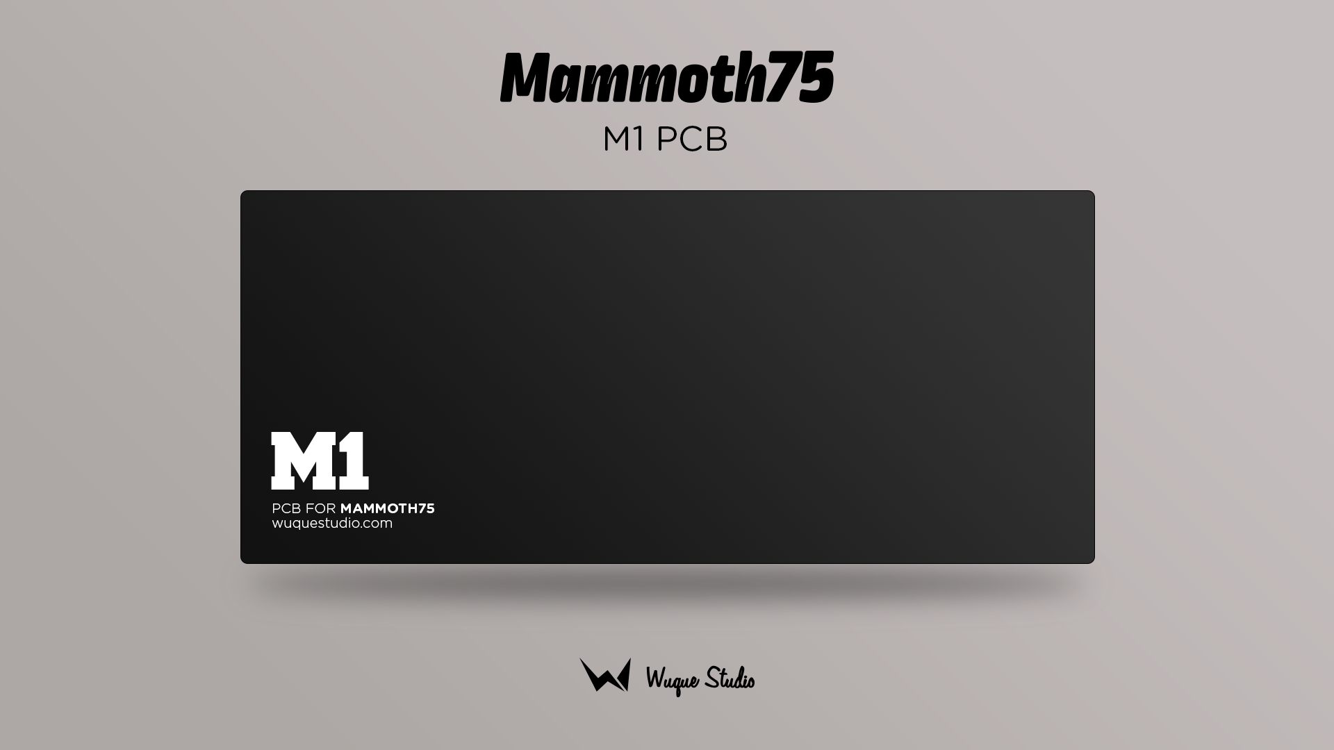 (Group Buy) Mammoth75 Keyboard Kit