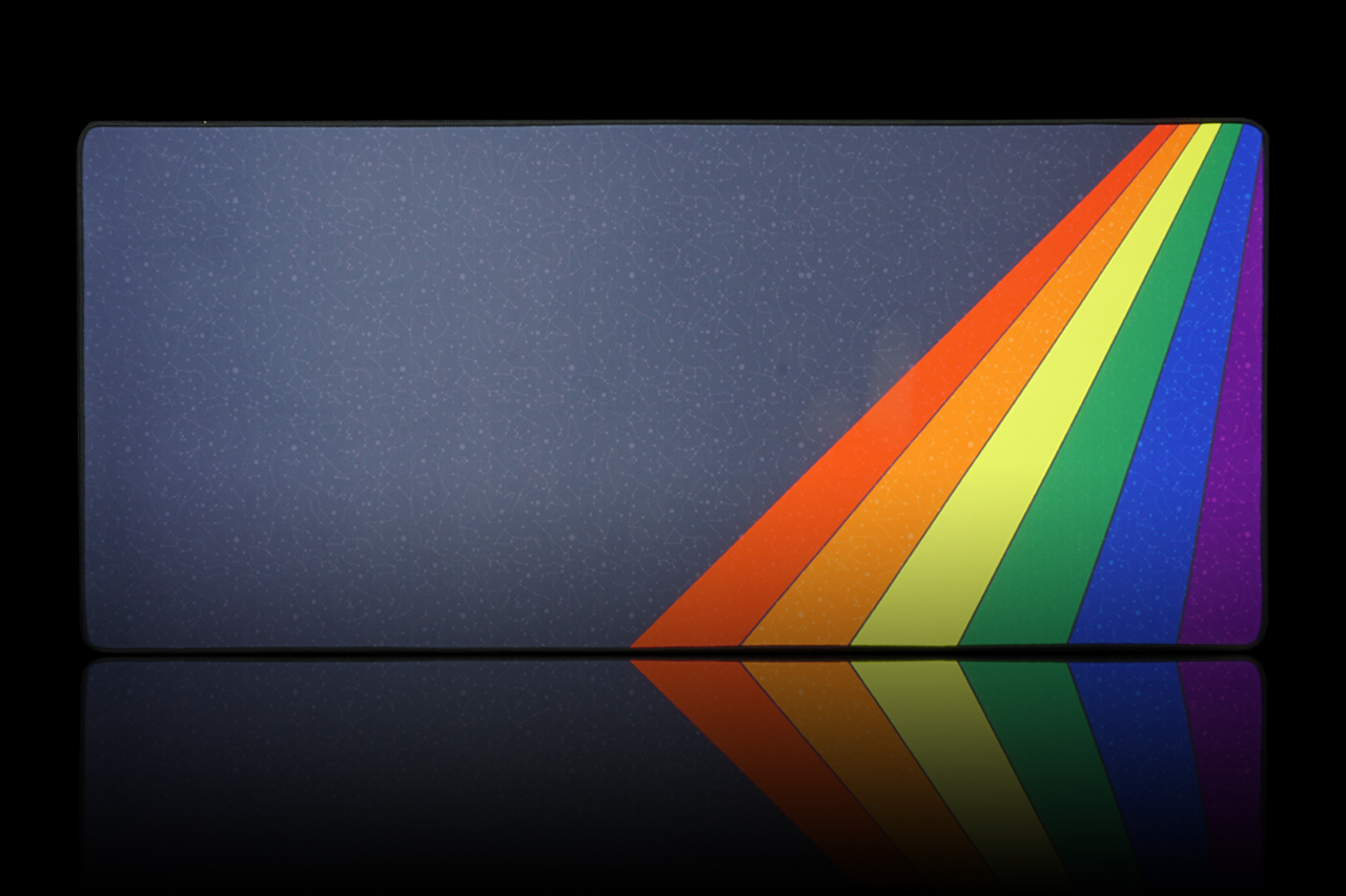 (Group Buy) Midnight Rainbow Deskmats