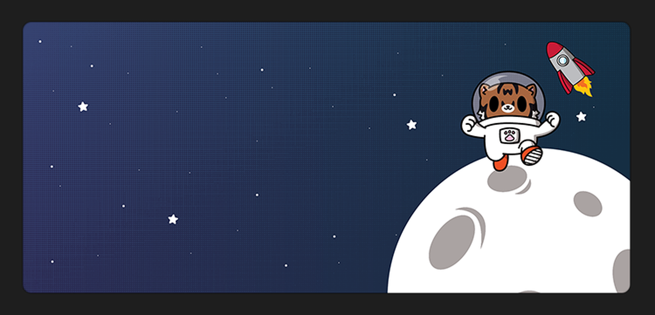 (In Stock) CosmiCat Deskmat