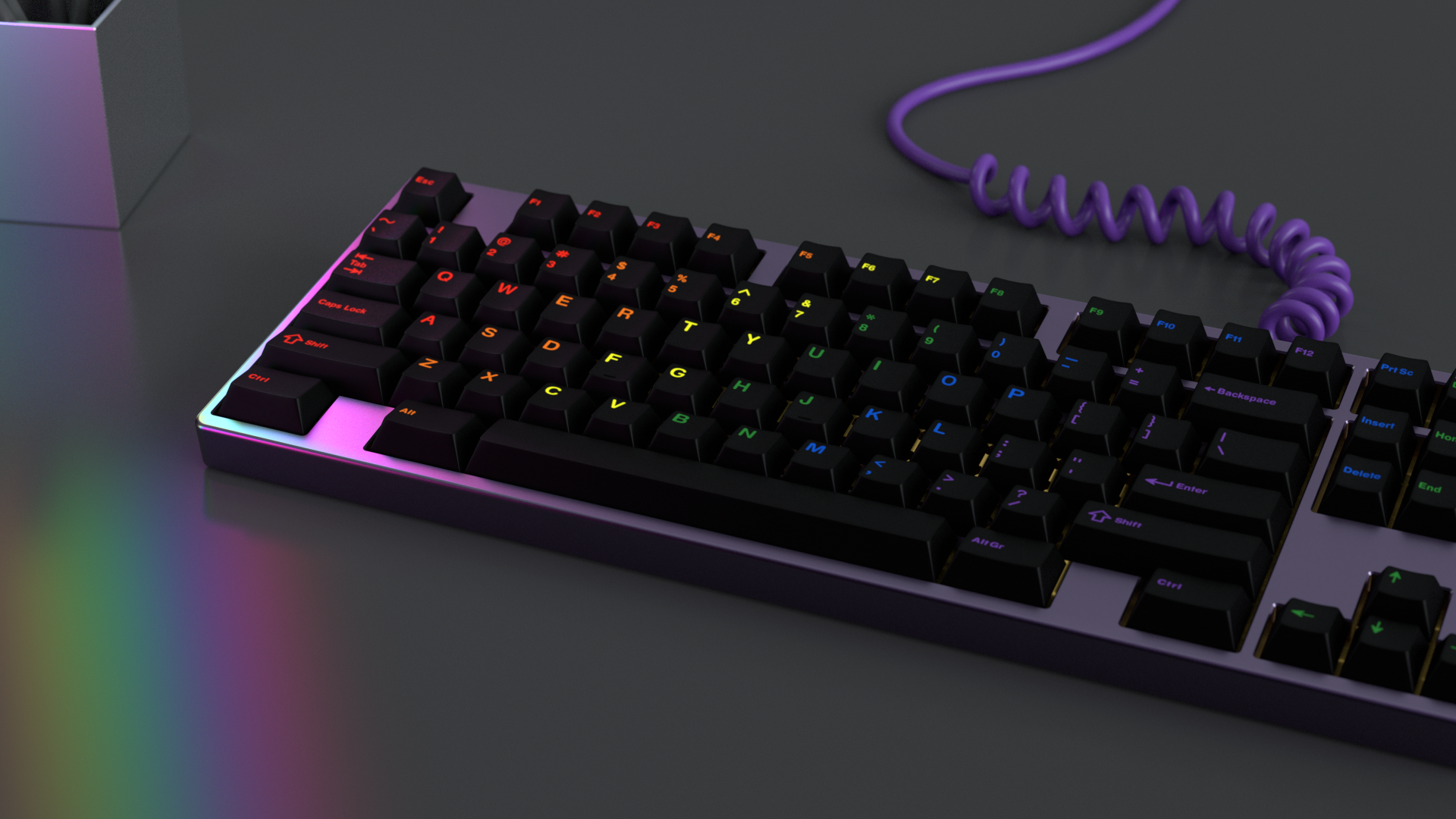 (Group Buy) GMK Midnight Rainbow Keyset