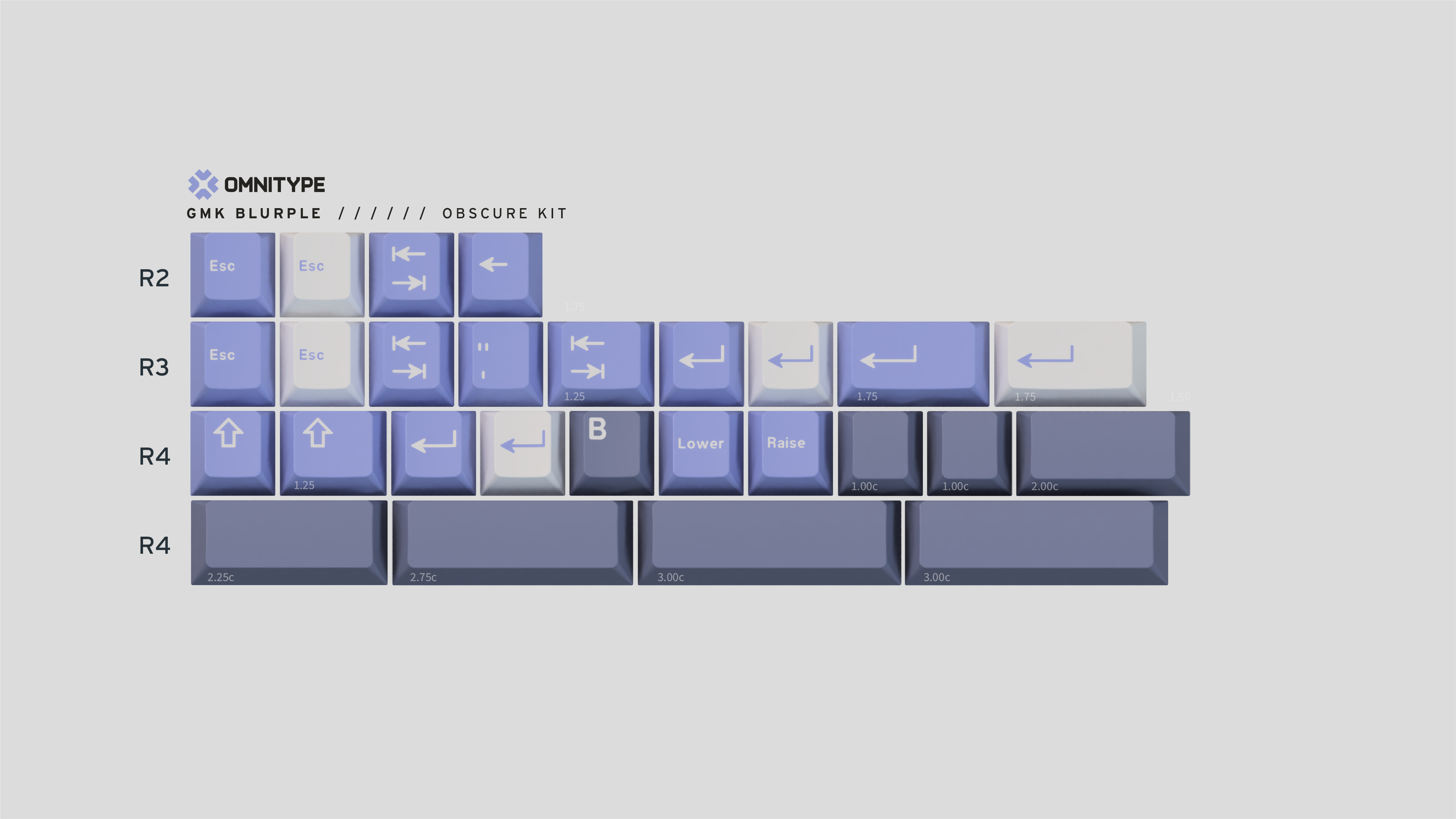 (In Stock) GMK Blurple