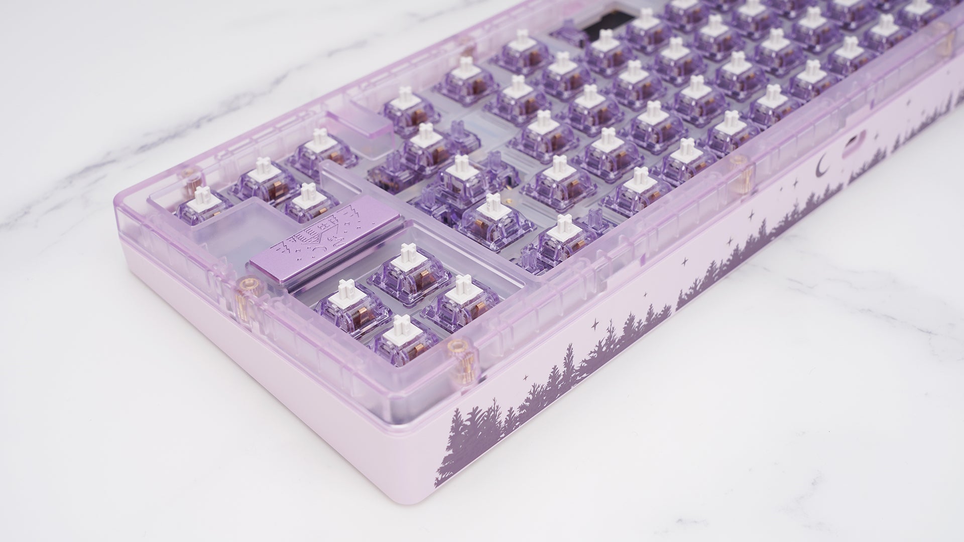 (In Stock) IKKI68 Aurora R2 Winter Breath Keyboard