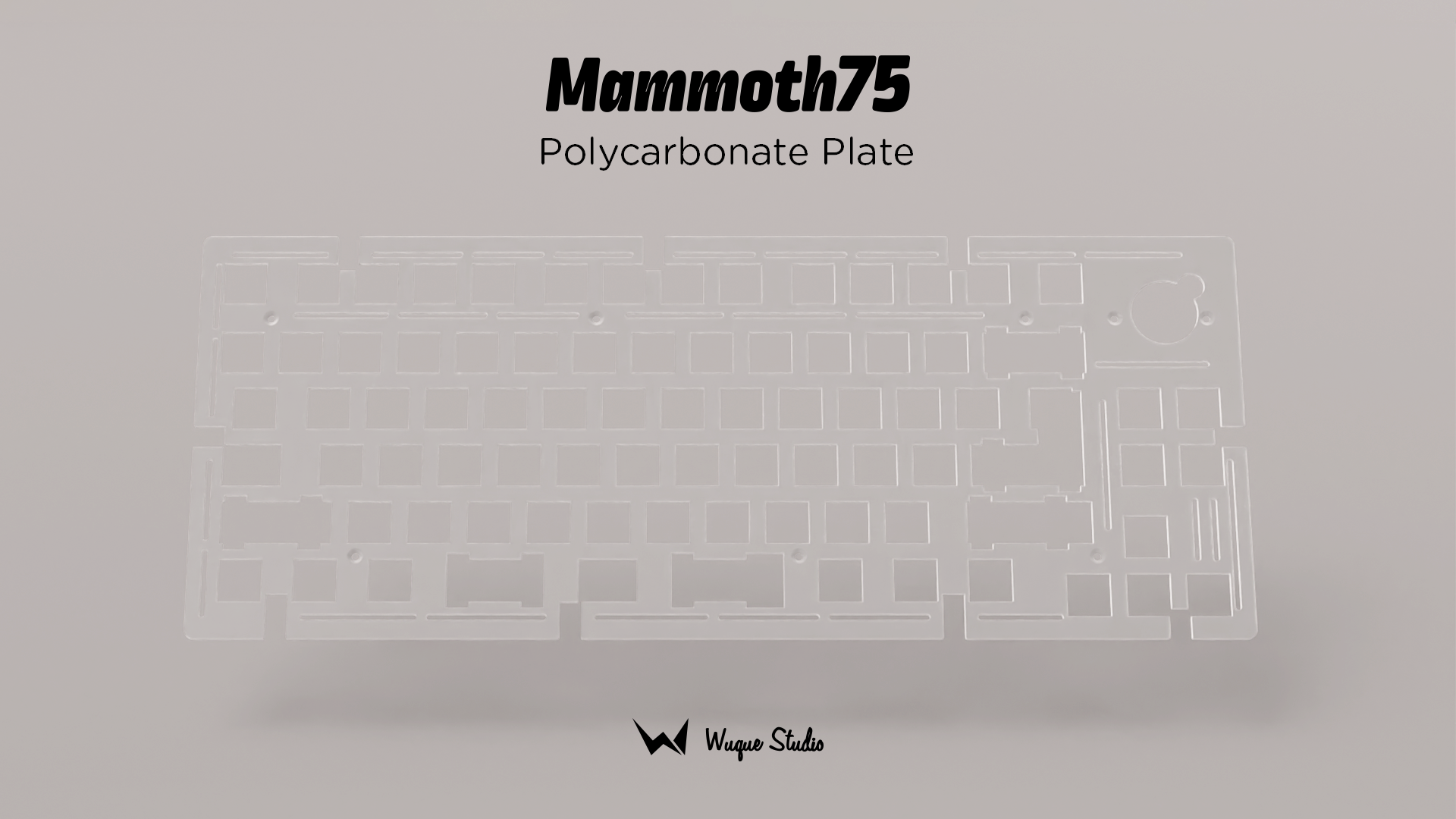 (Group Buy) Mammoth75 Keyboard Kit