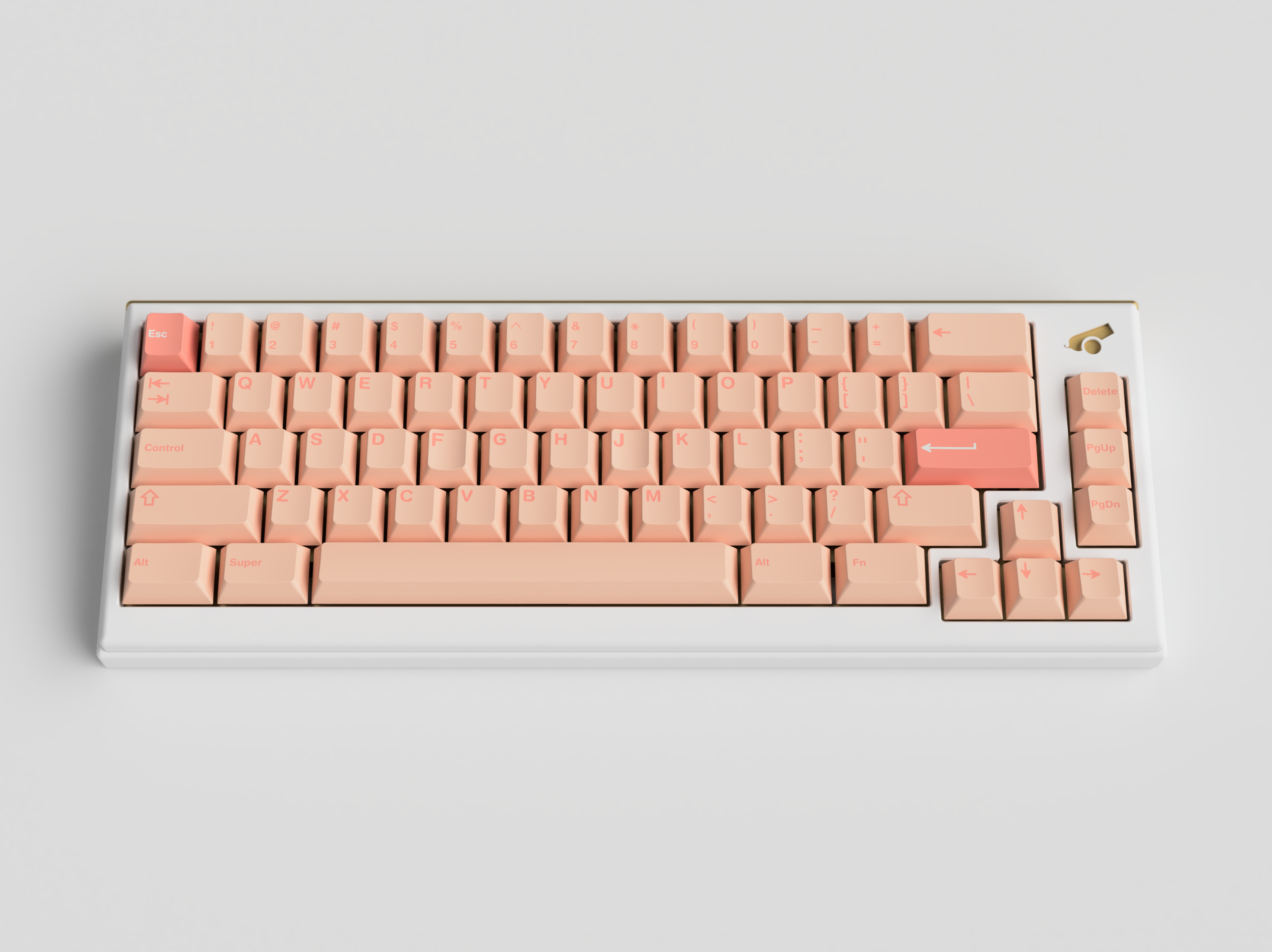 (Group Buy) GMK Peaches n Cream Lite