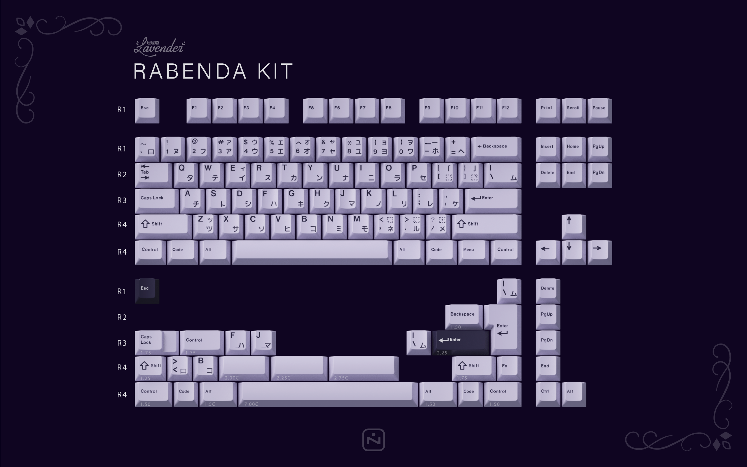 (Group Buy) GMK Lavender