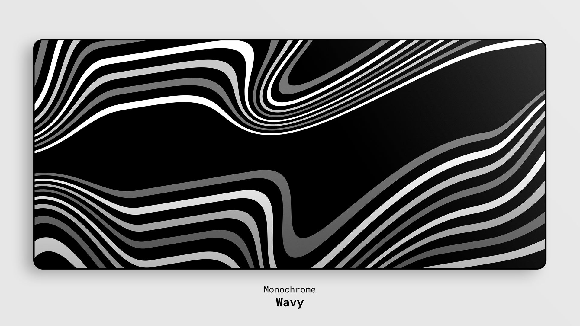 (In Stock) Monochrome Series Deskmat