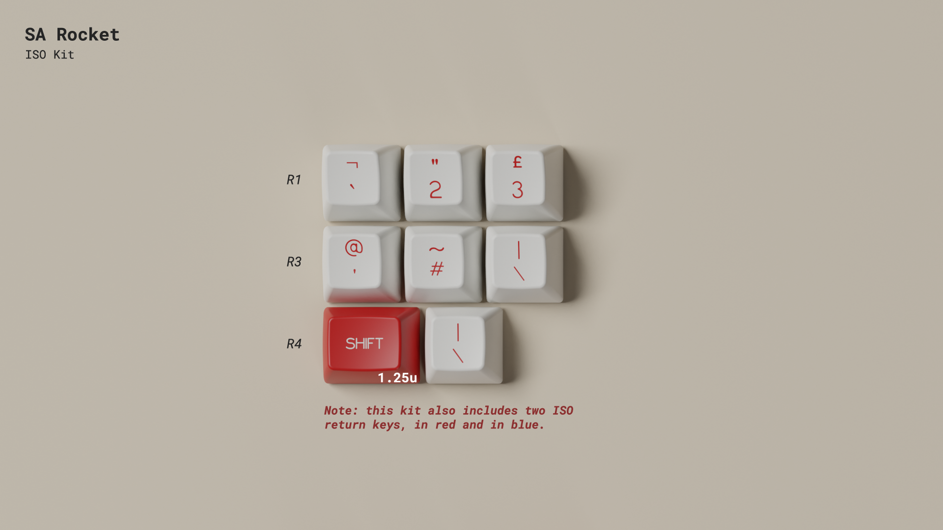 (In Stock) SA Rocket & Deskmats