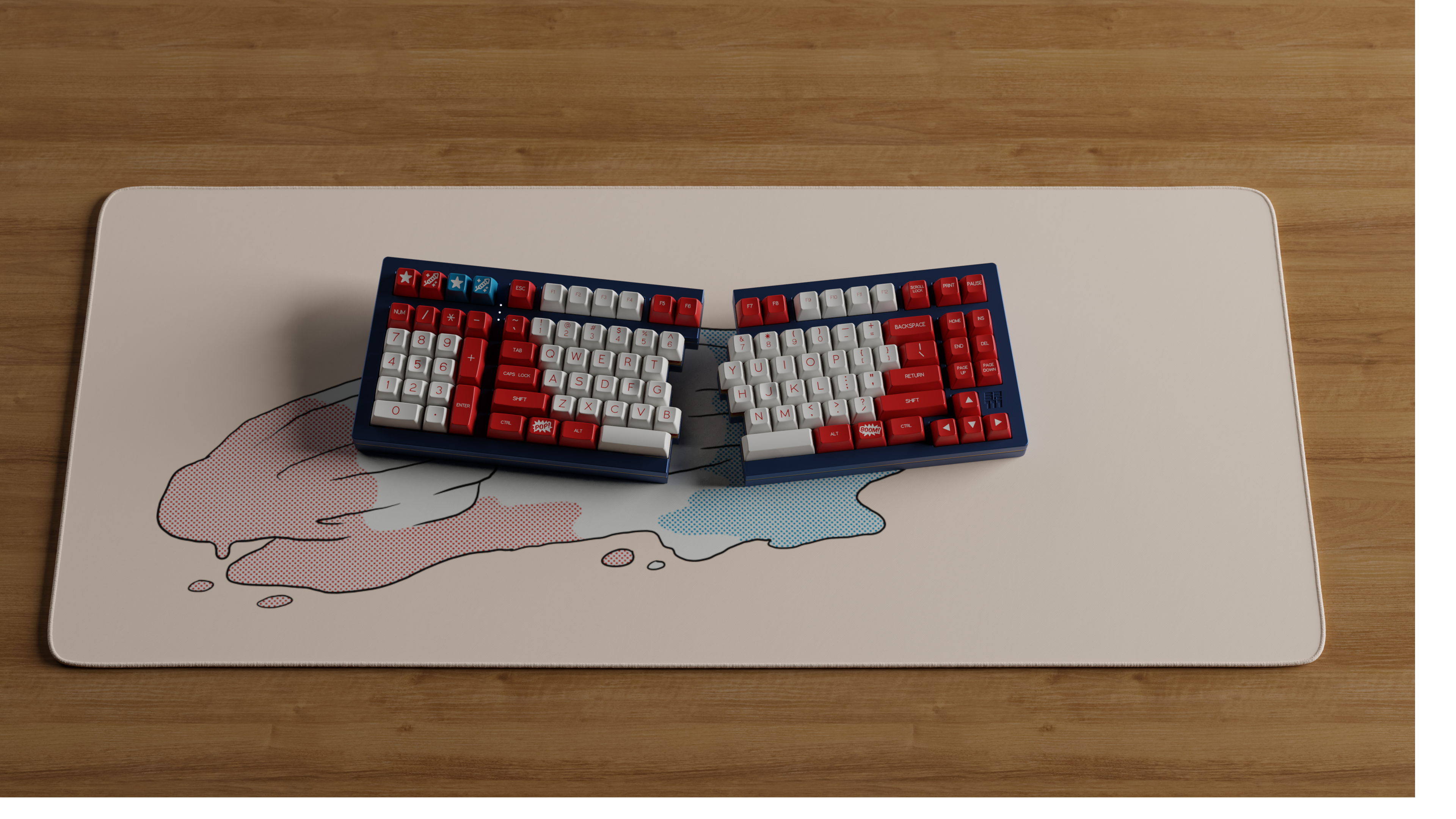 (Group Buy) SA Rocket Deskmats