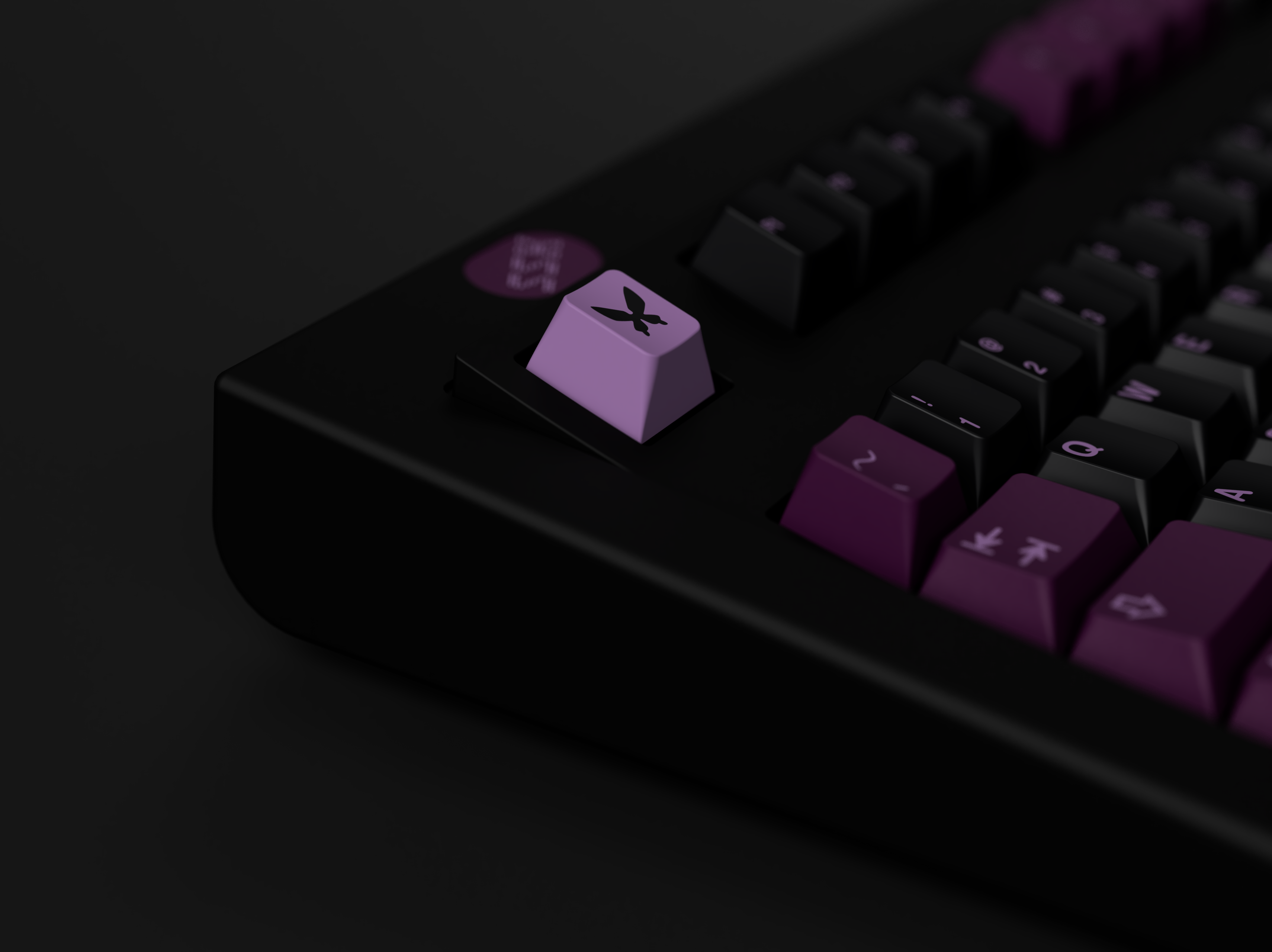 (Group Buy) GMK Black Lotus