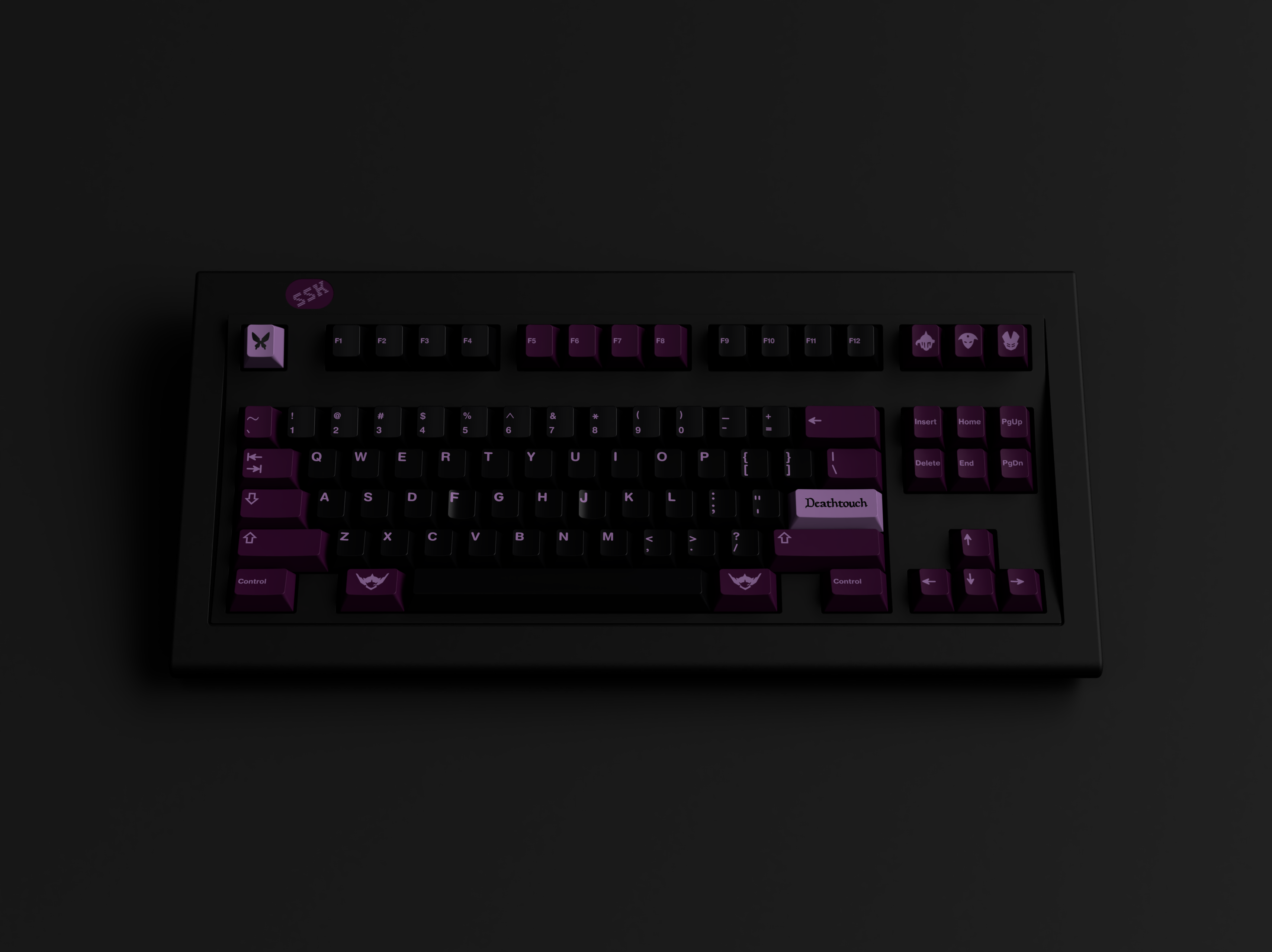 (Group Buy) GMK Black Lotus