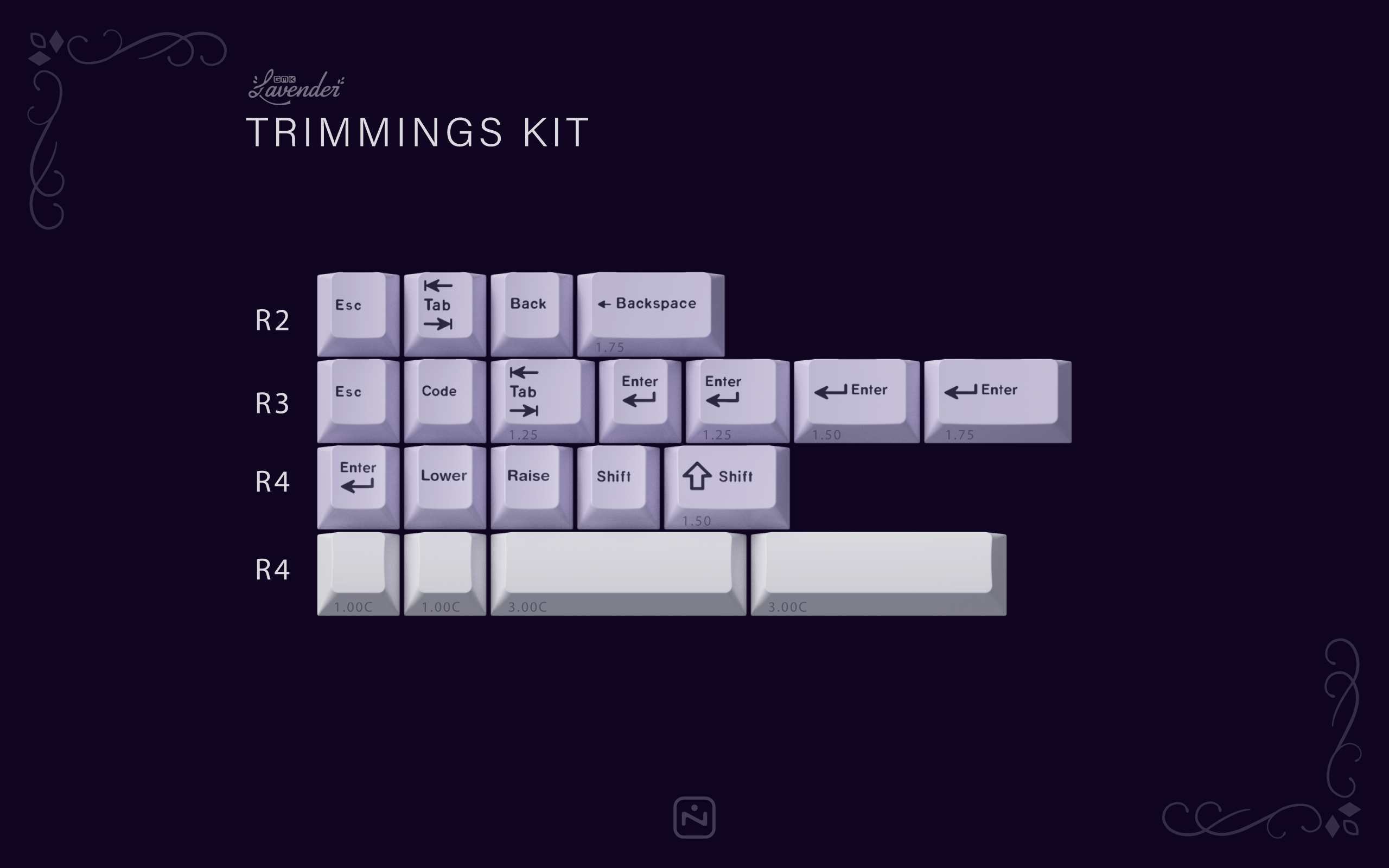 (Group Buy) GMK Lavender