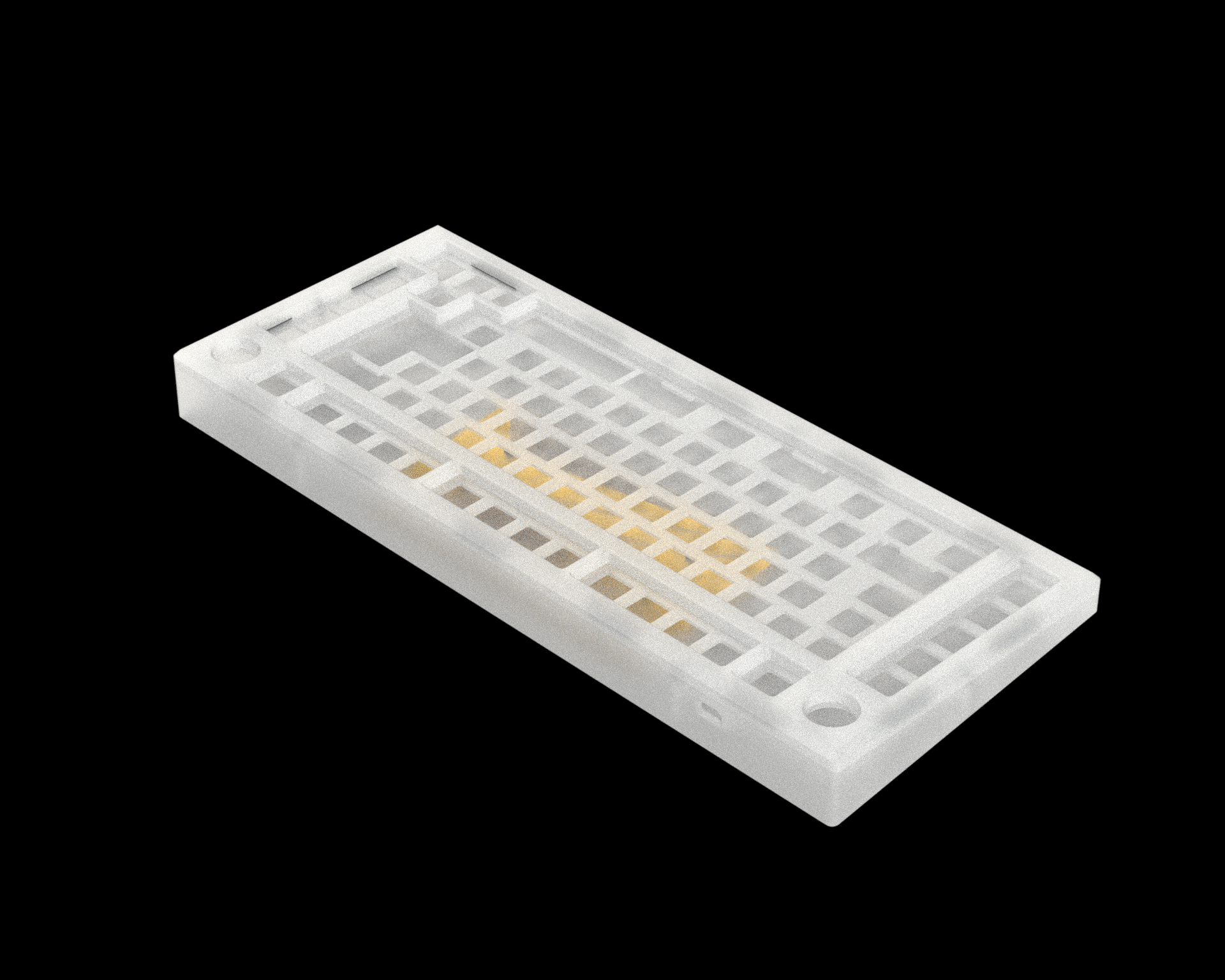 (Group Buy) KL90 Polycarbonate Keyboard Kit