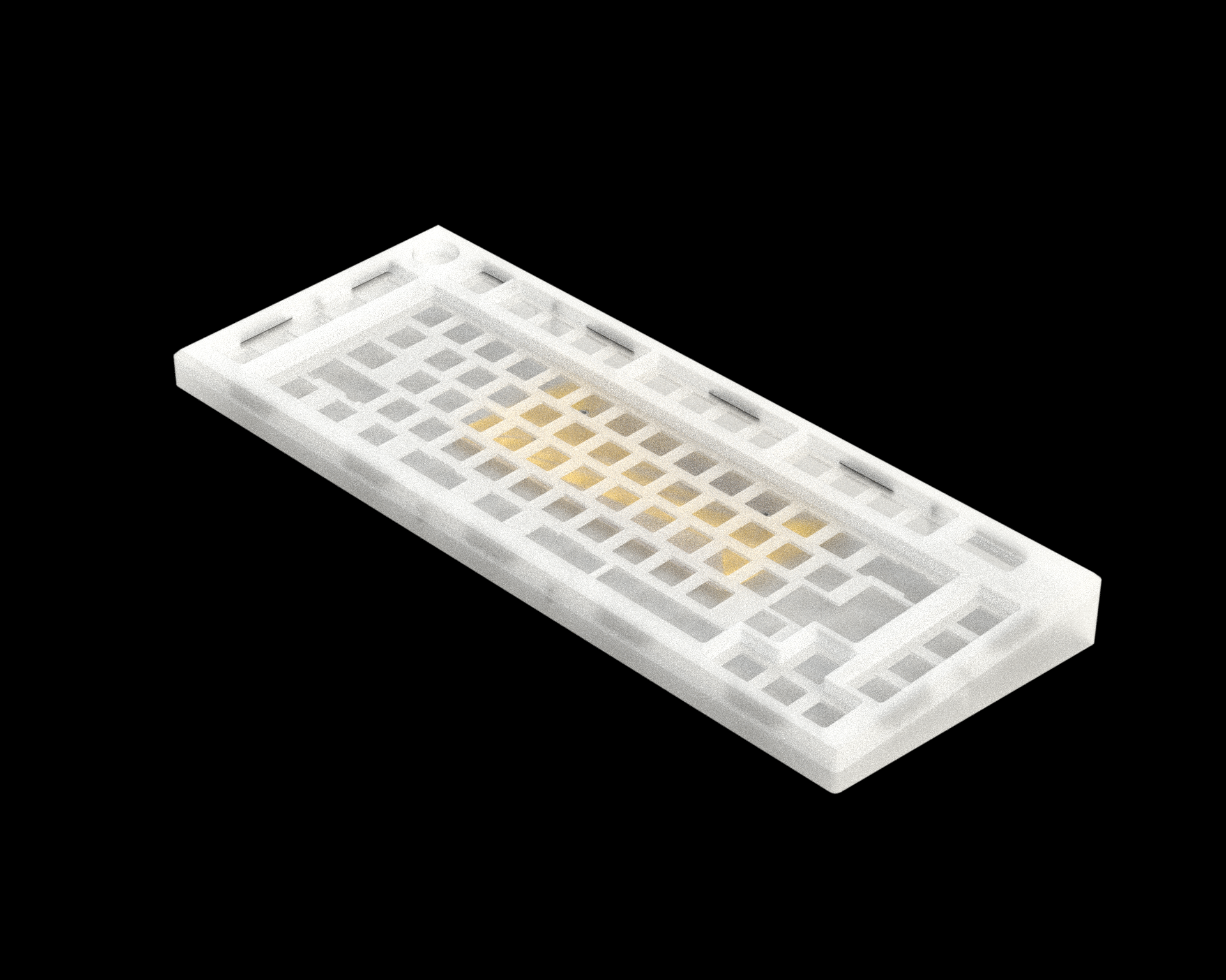 (Group Buy) KL90 Polycarbonate Keyboard Kit