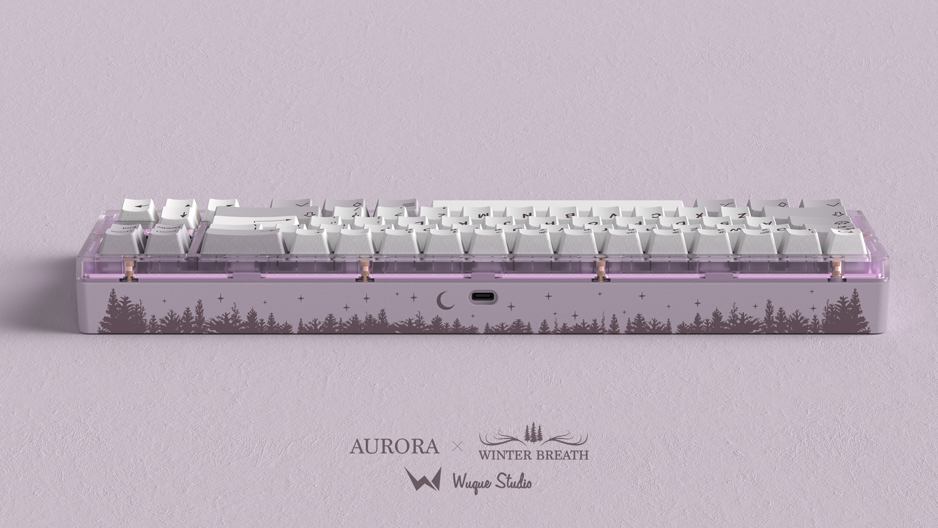 (Group Buy) IKKI68 Aurora R2 Winter Breath Keyboard