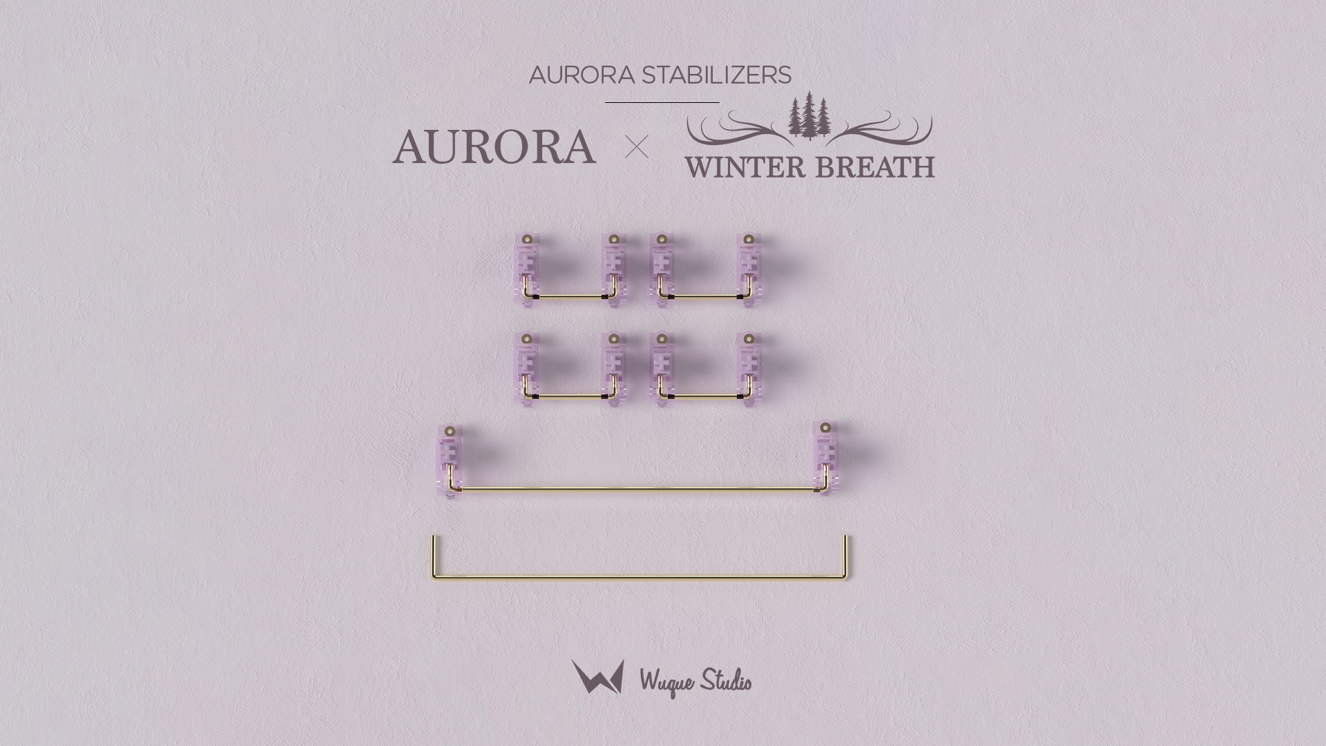 (Group Buy) IKKI68 Aurora R2 Winter Breath Keyboard