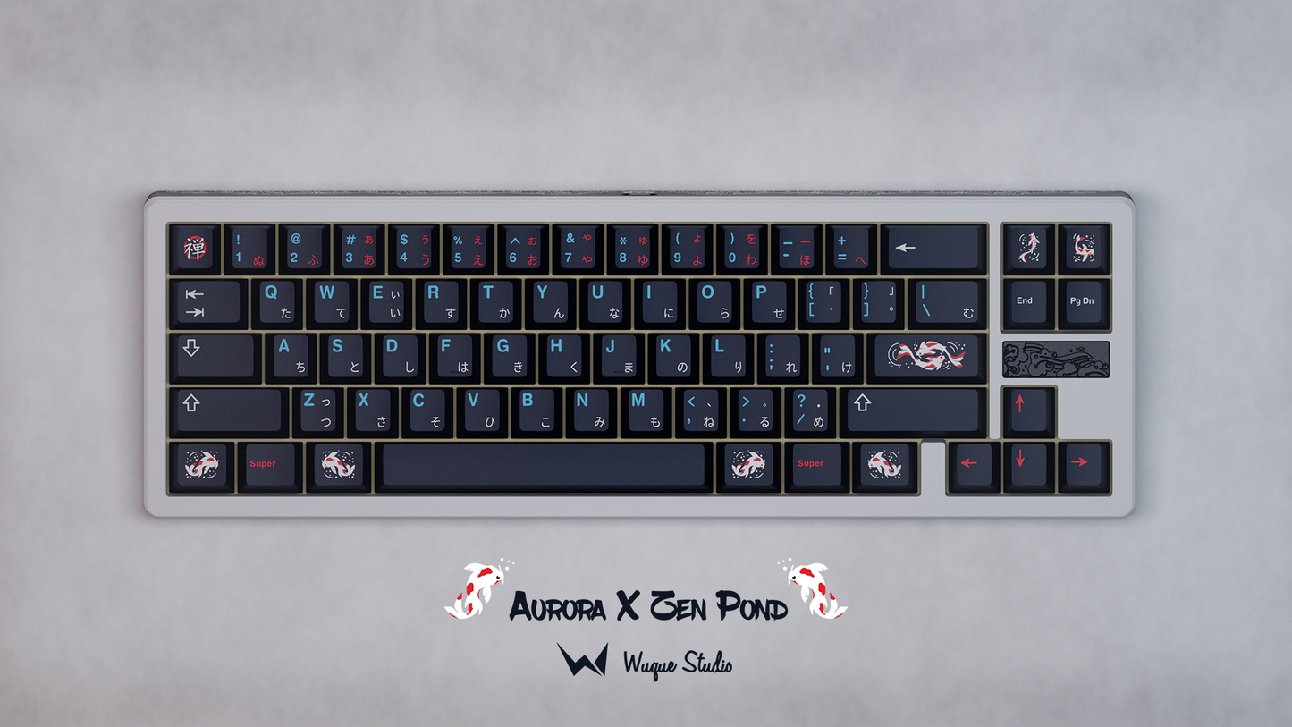 
                  
                    (Group Buy) IKKI68 Aurora R2 Zen Pond Keyboard (Alu Top)
                  
                