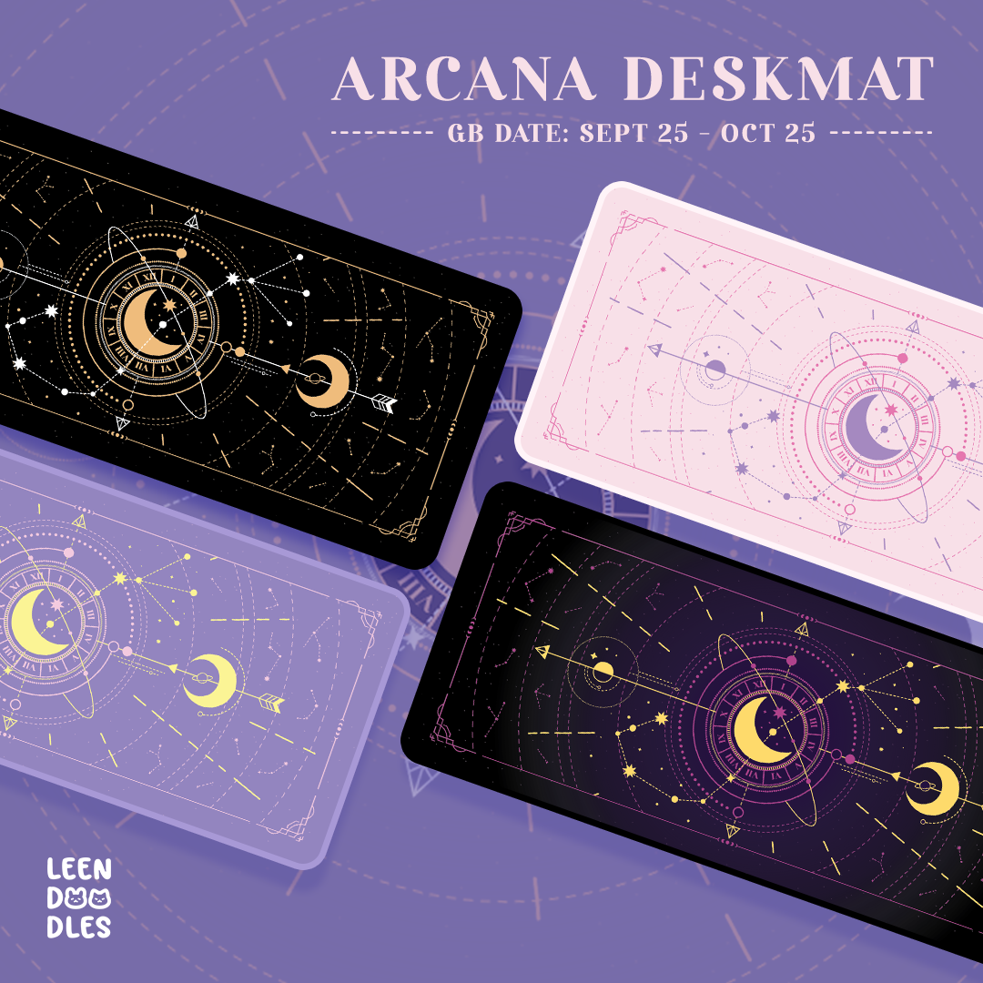 (Group Buy) Arcana Deskmats