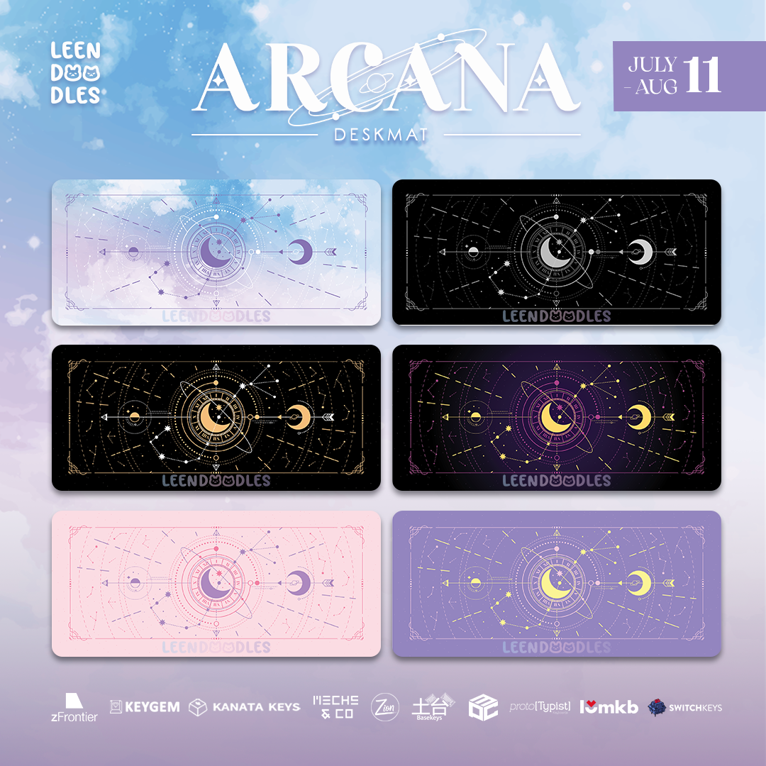 (Group Buy) Arcana Deskmats R2