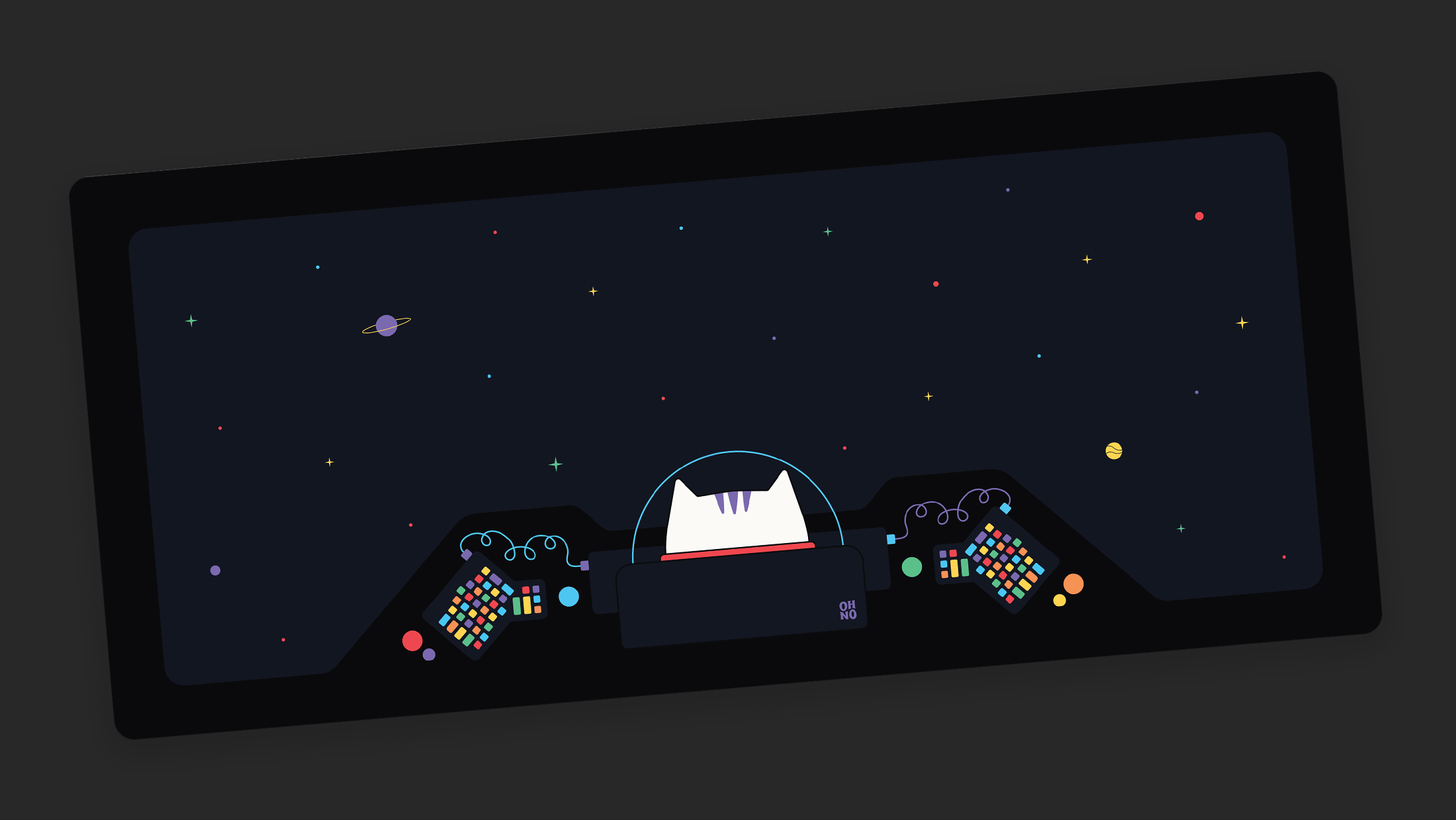 (Group Buy) Astroneko Deskmats