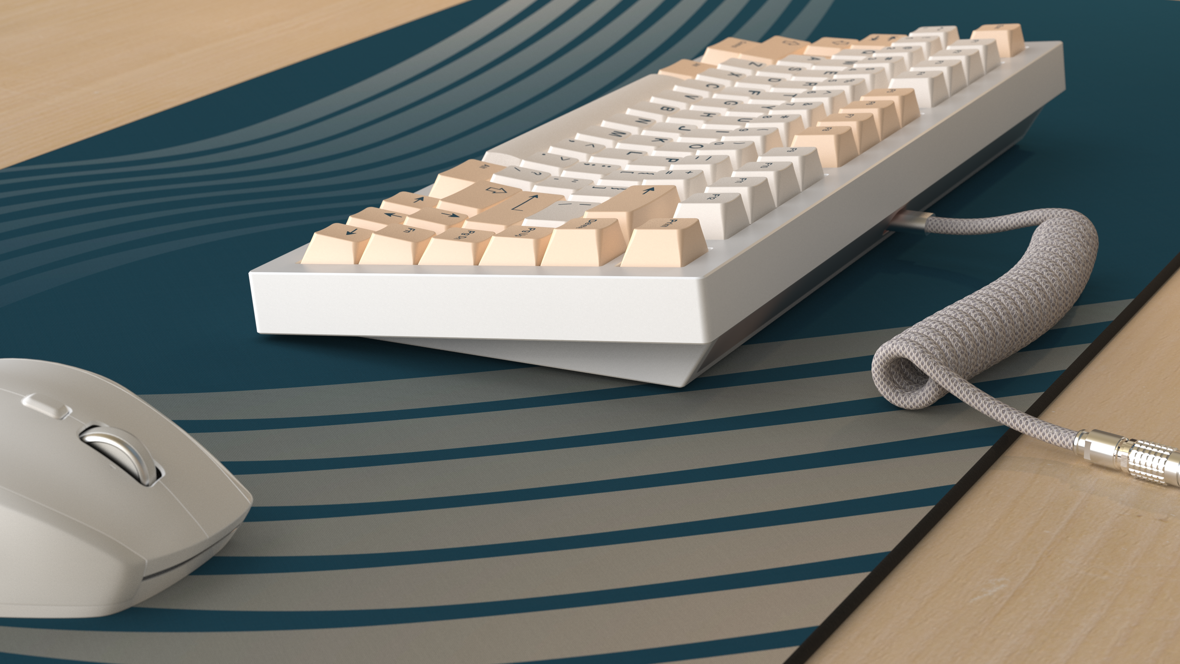 (In Stock) GMK Birch Deskmats