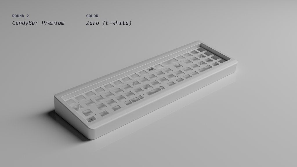 (In Stock) Candybar Premium Round 2 proto[Typist] Keyboards