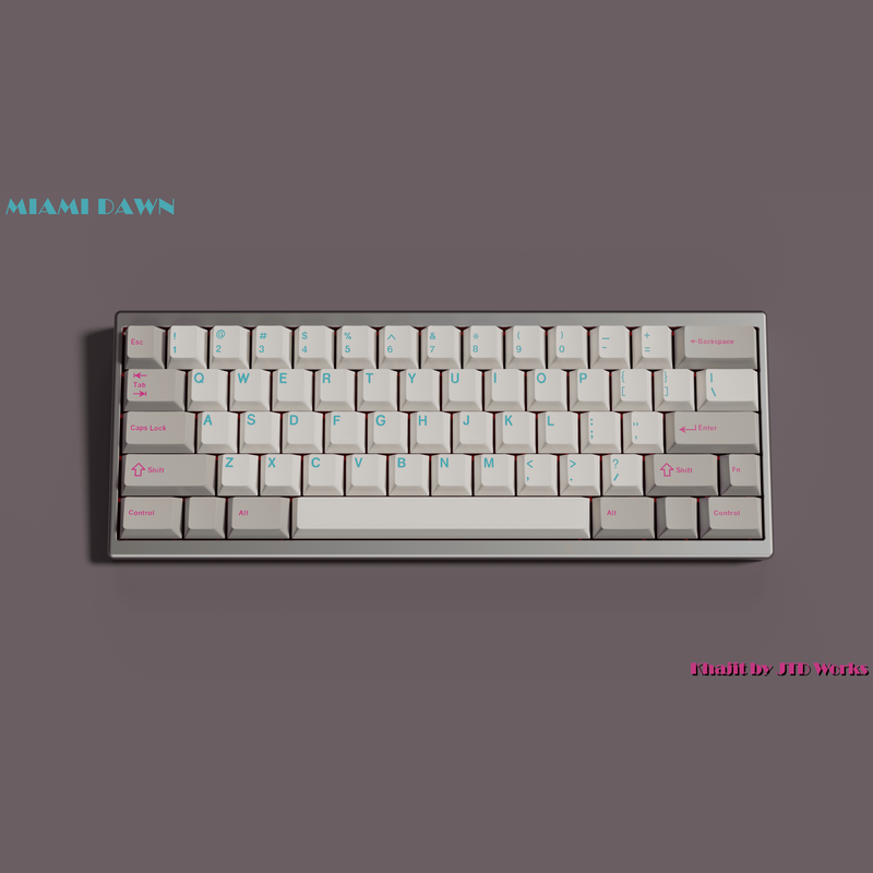 (Group Buy) Miami Dawn Keycaps