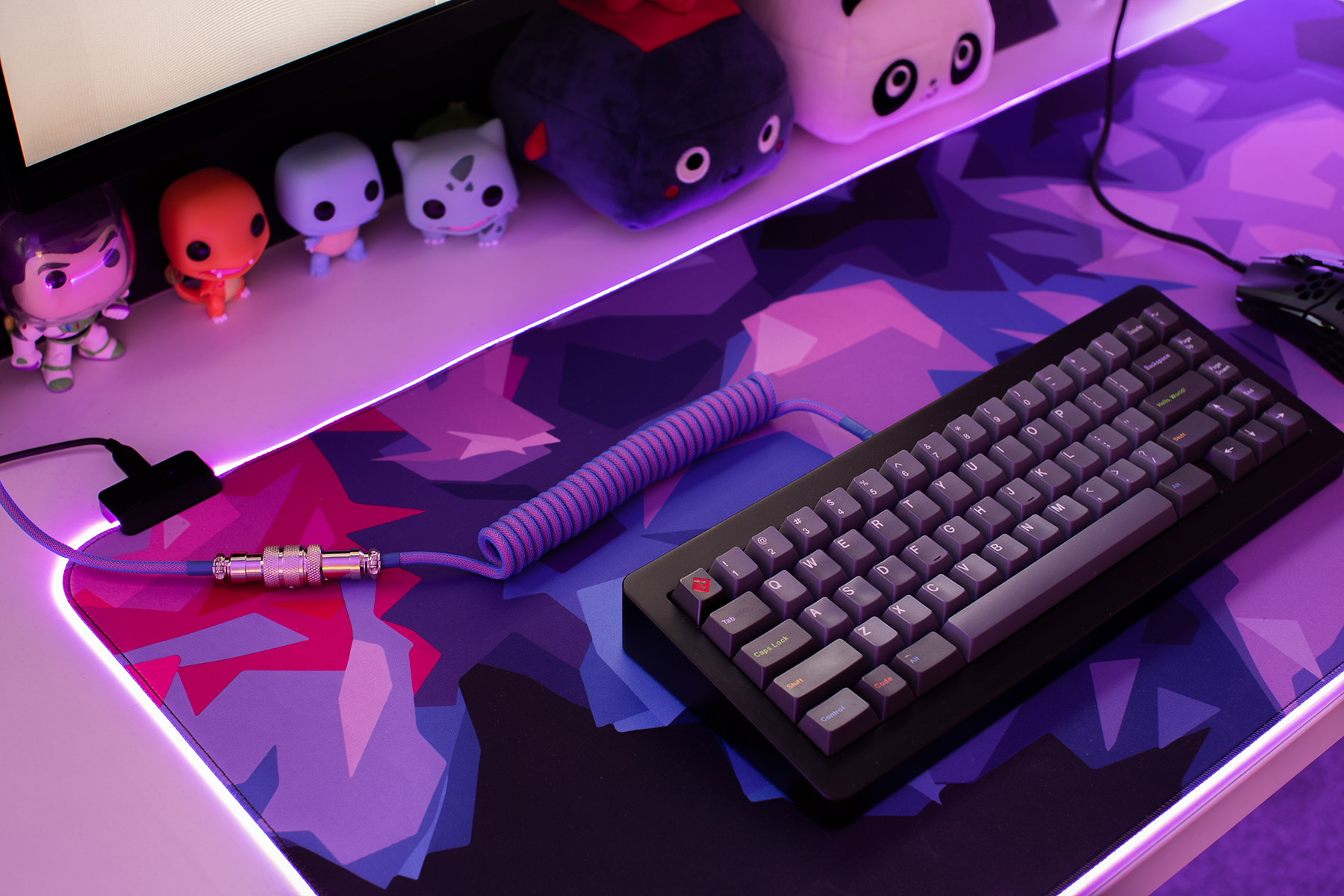 (In Stock) TKC X SWITCHKEYS CANDYMAT RGB DESKMAT