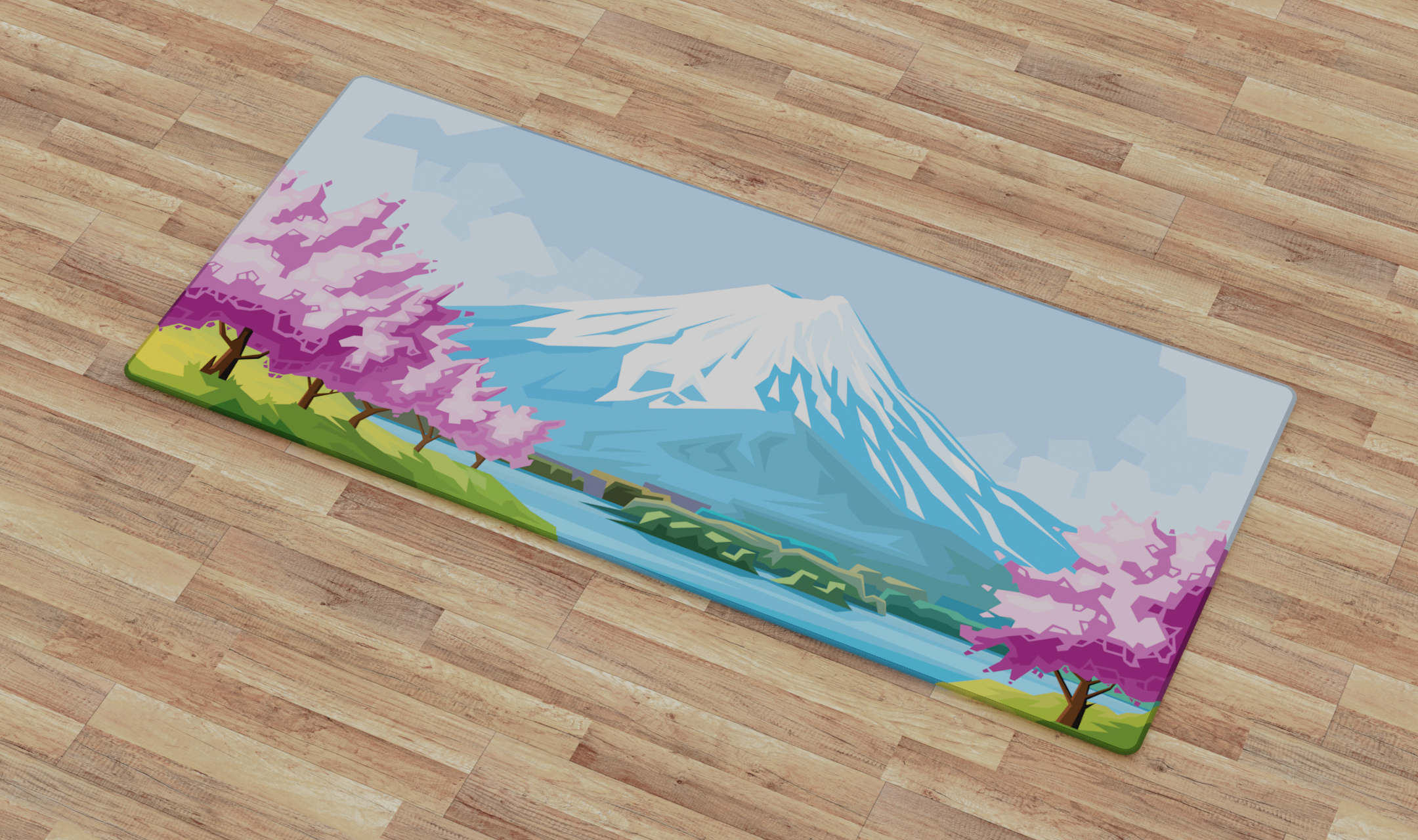 (Group Buy) Serenity Series - Mt. Fuji Deskmat