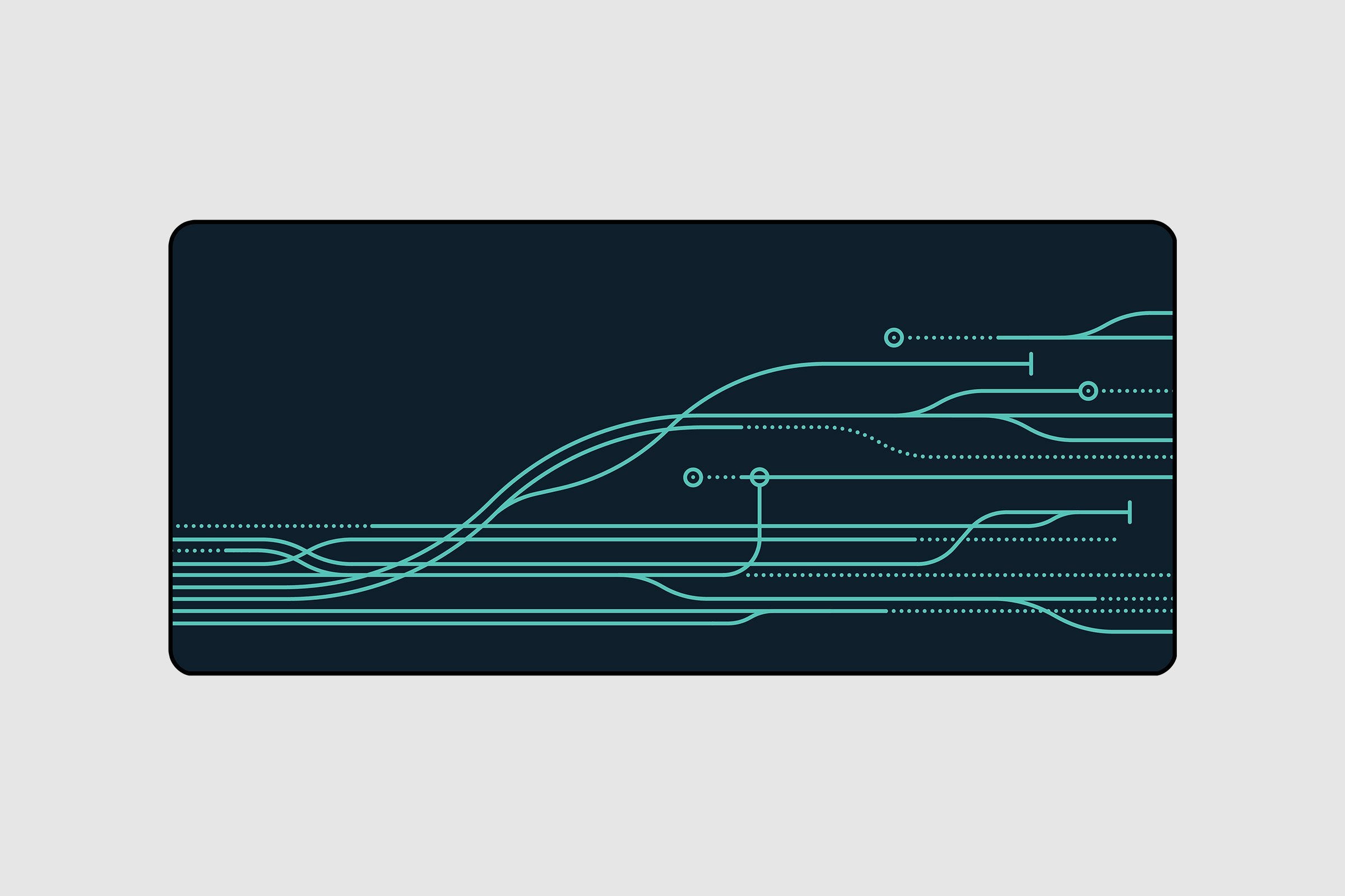 (In Stock) GMK Metropolis R2 Deskmats
