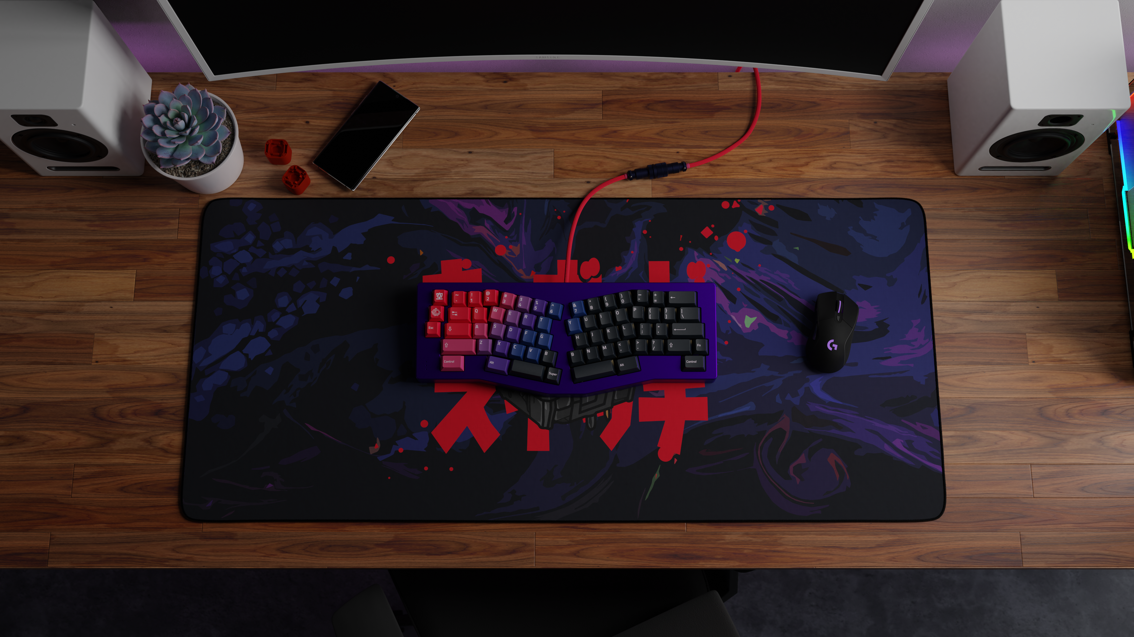 (In Stock) Infinikey Aether Deskmat