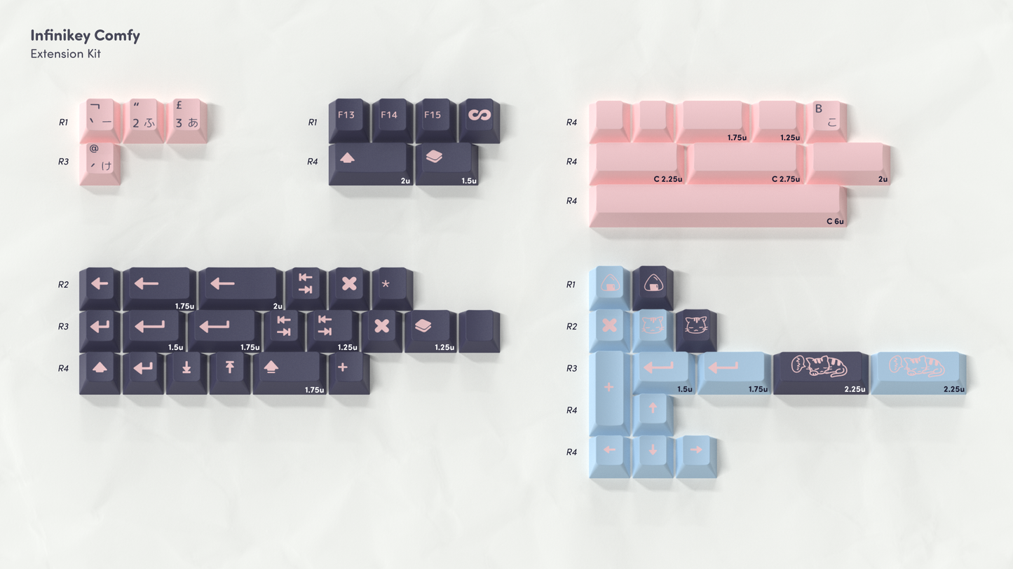
                  
                    (In Stock) Infinikey Comfy & Deskmats
                  
                