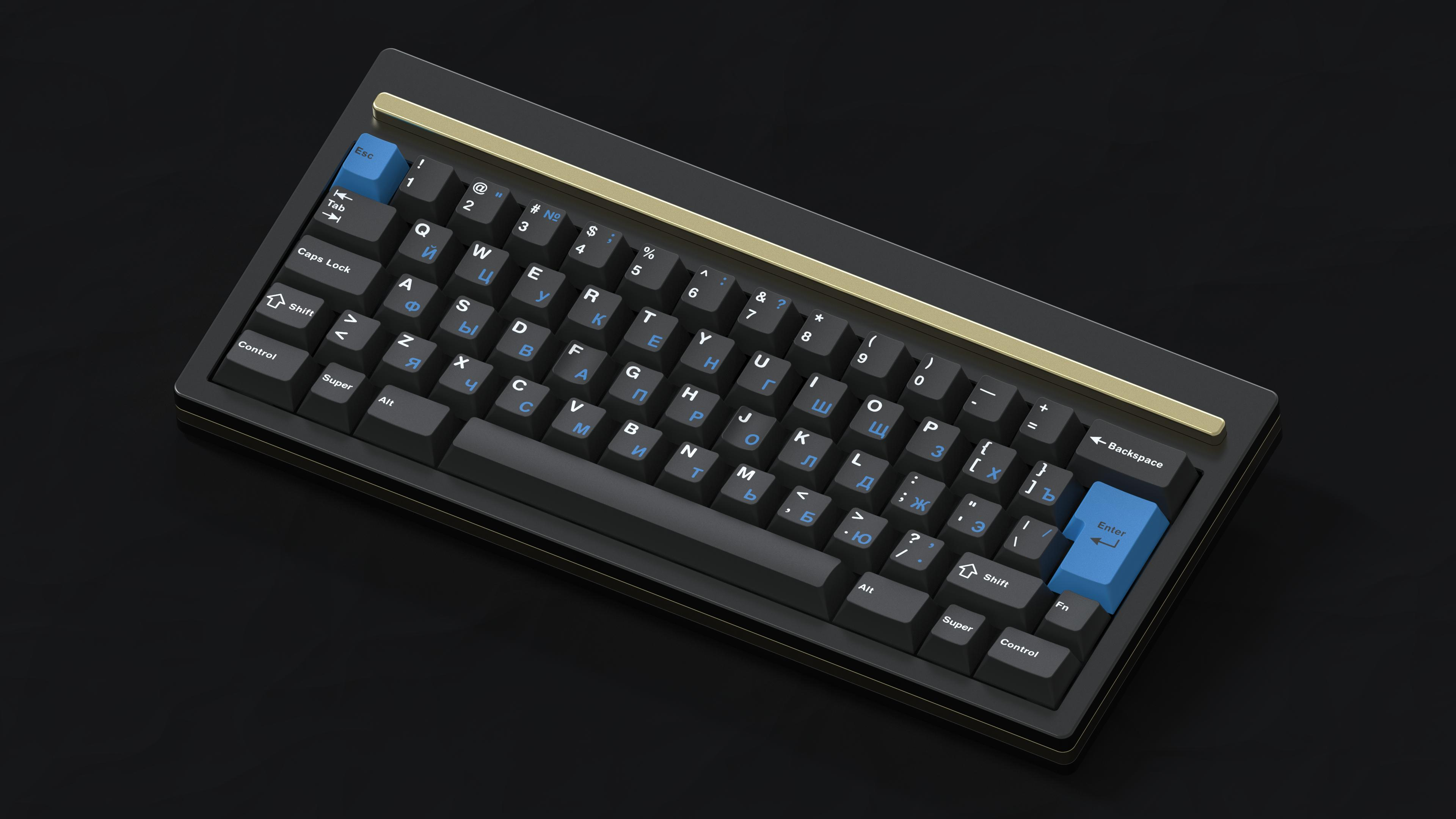 (In Stock) Infinikey Dark Cyrillic