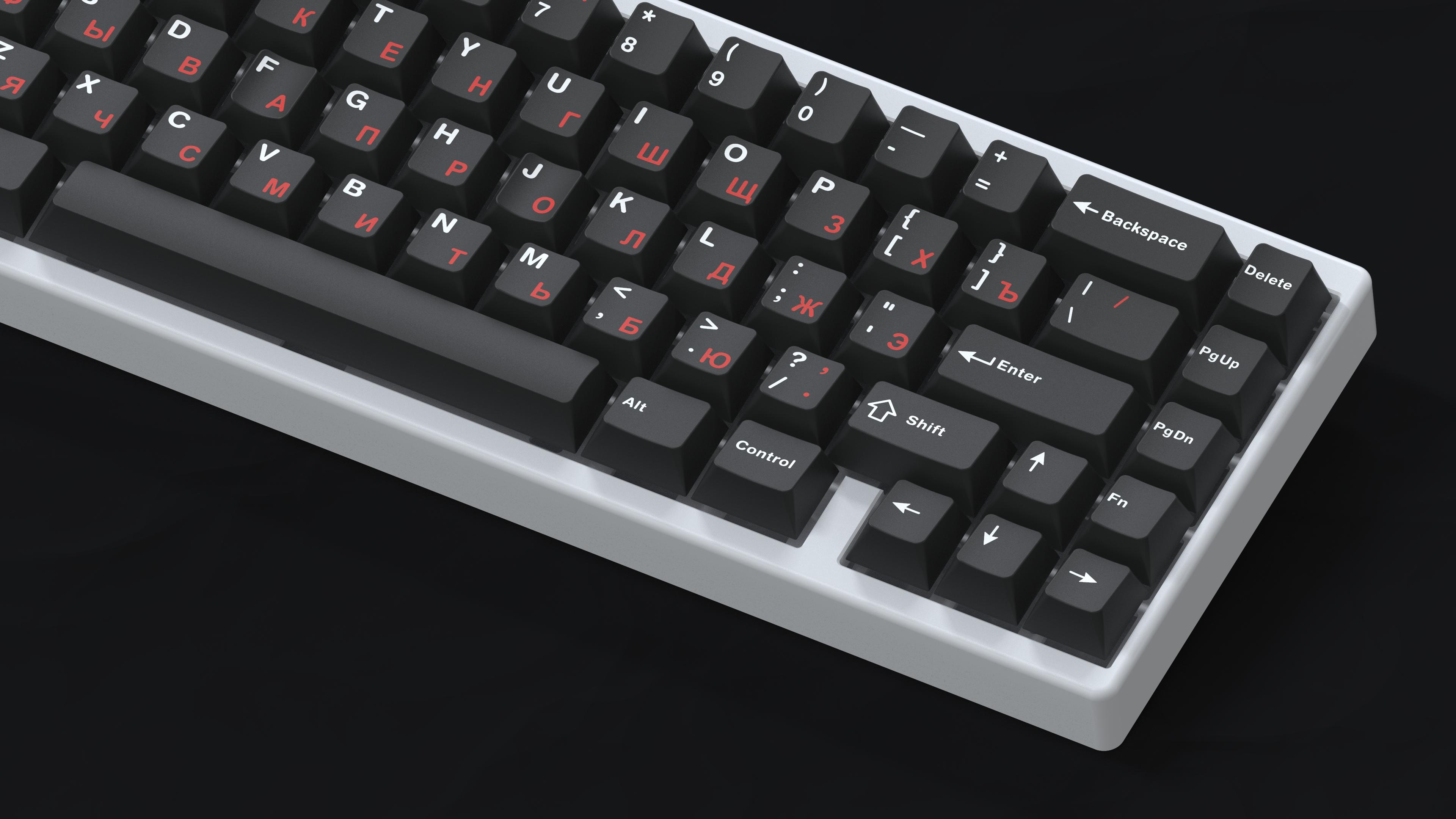 (In Stock) Infinikey Dark Cyrillic