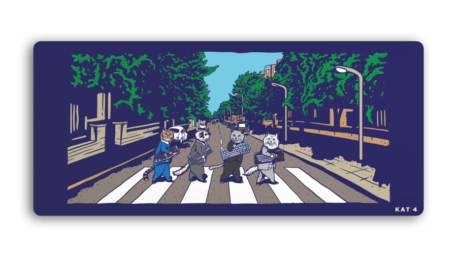 (Group Buy) Kat4 Deskmat